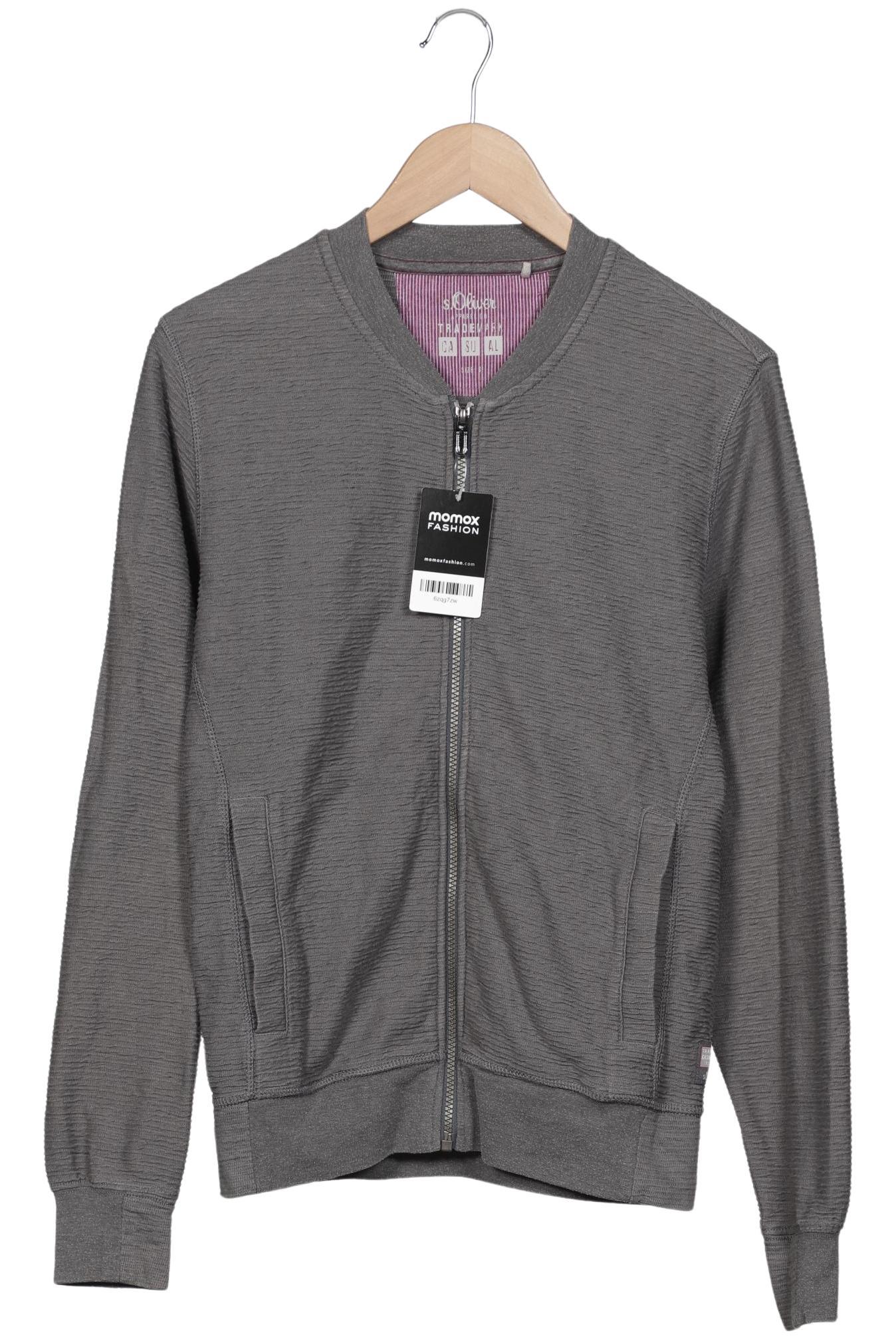 Thumbnail - s.Oliver Herren Strickjacke, grau, Gr. 46