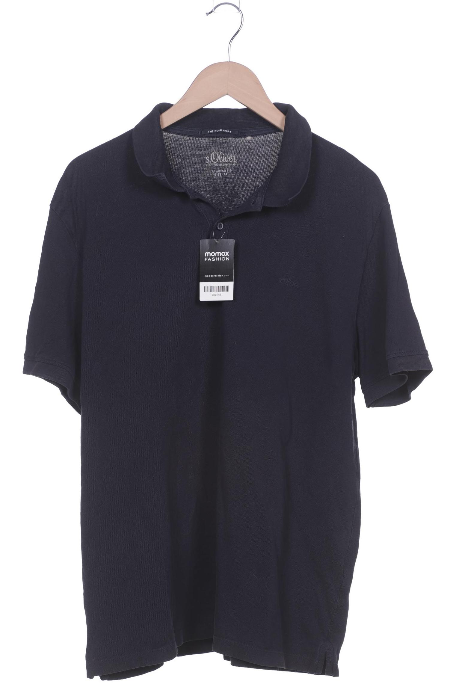 

s.Oliver Herren Poloshirt, marineblau, Gr. 56