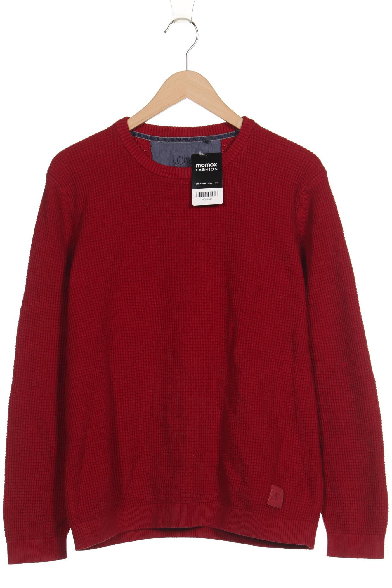 

s.Oliver Herren Pullover, bordeaux, Gr. 52