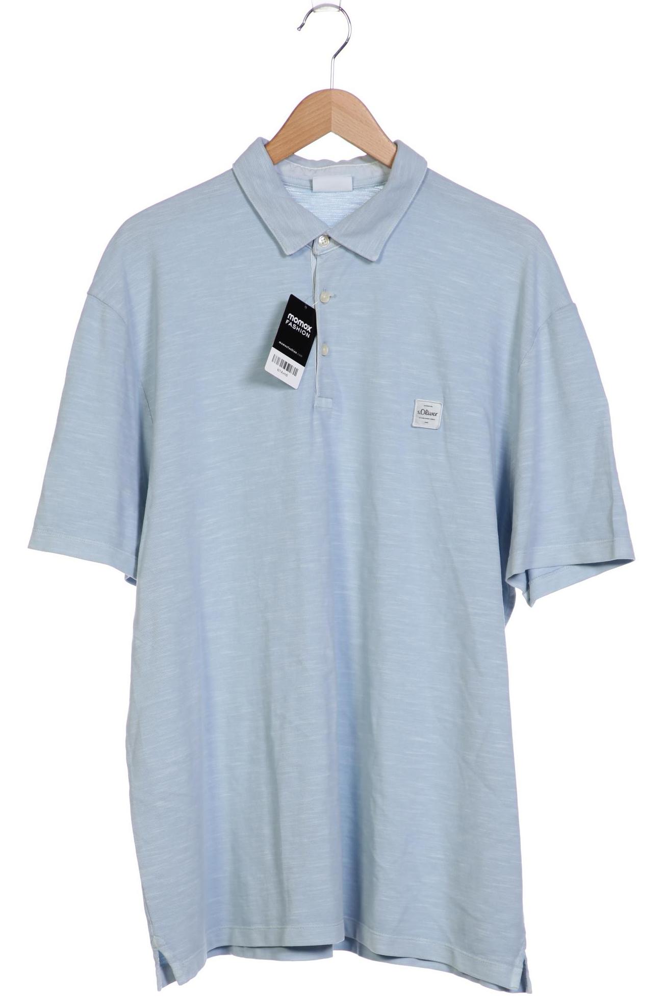 

s.Oliver Herren Poloshirt, hellblau, Gr. 58