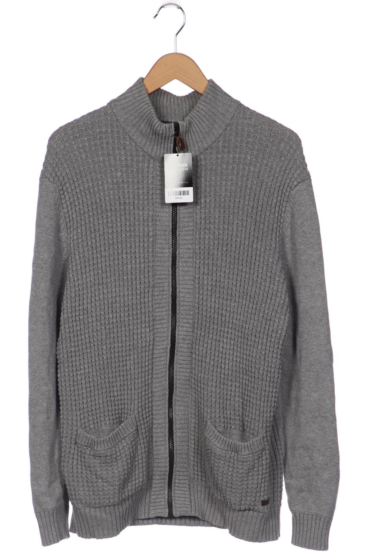 

s.Oliver Herren Strickjacke, grau, Gr. 56
