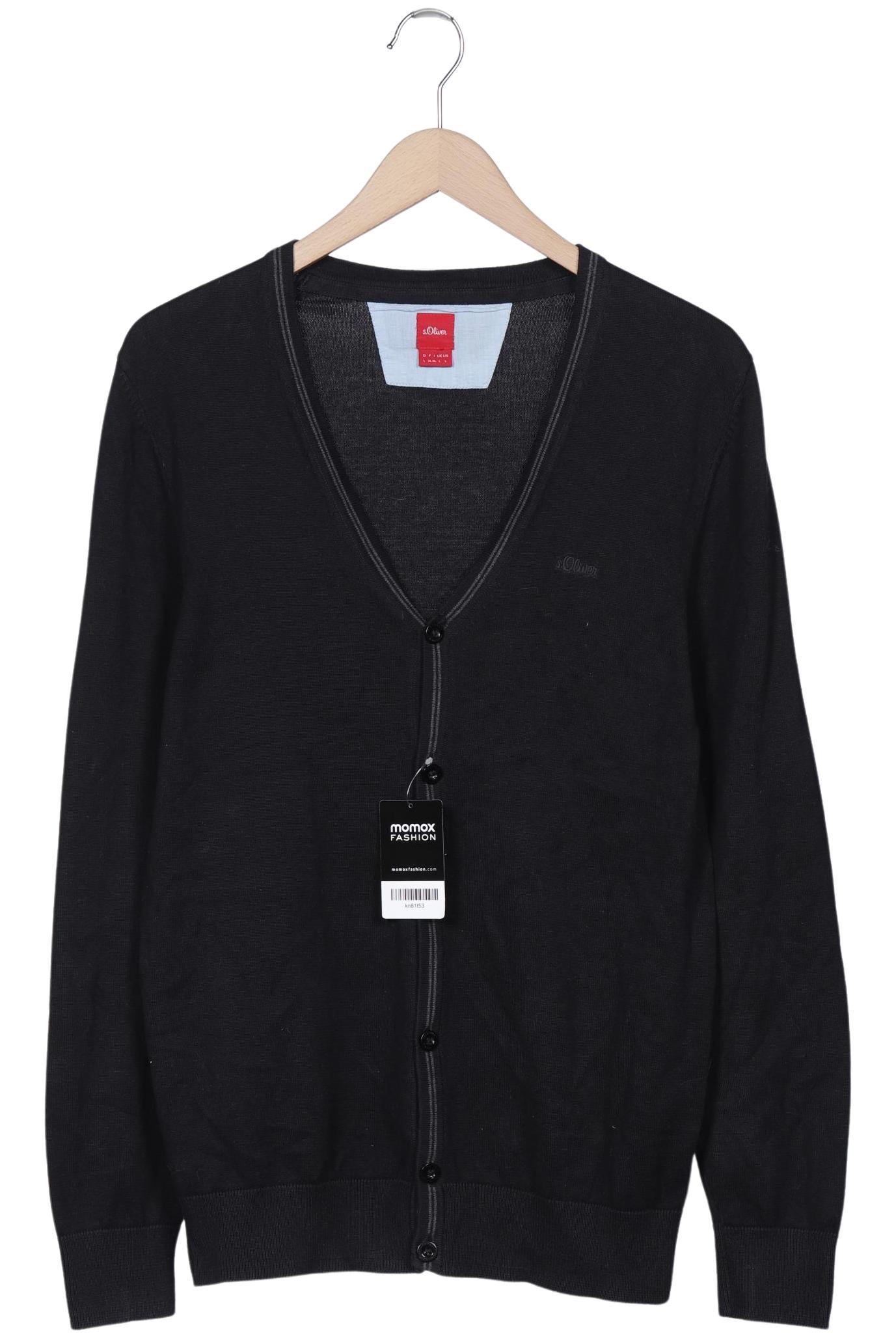 

s.Oliver Herren Strickjacke, marineblau, Gr. 52