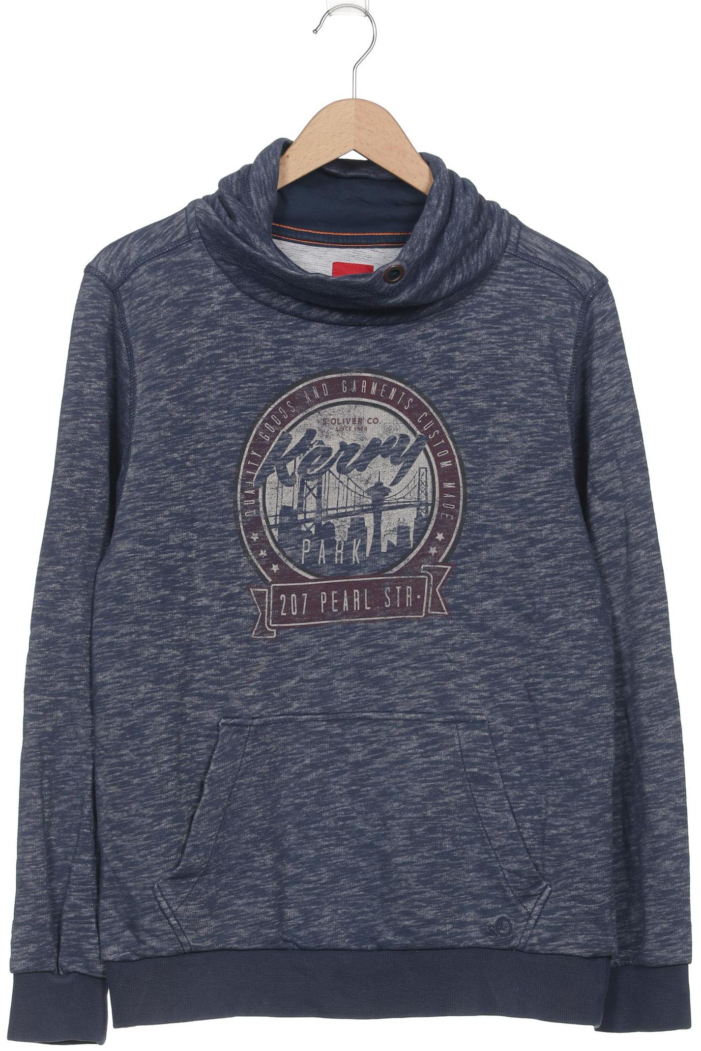 

s.Oliver Herren Sweatshirt, blau, Gr. 48