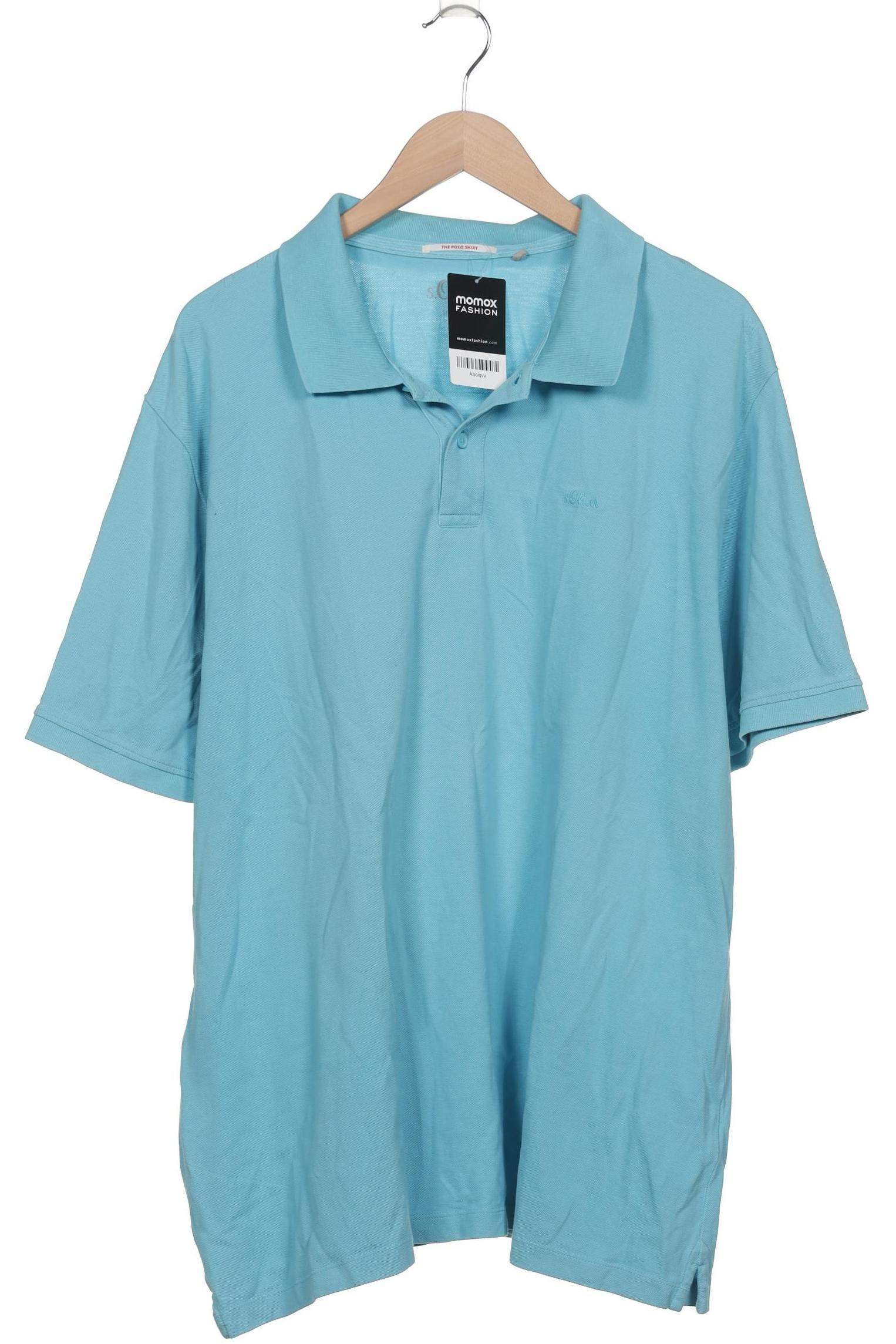 

s.Oliver Herren Poloshirt, blau, Gr. 58