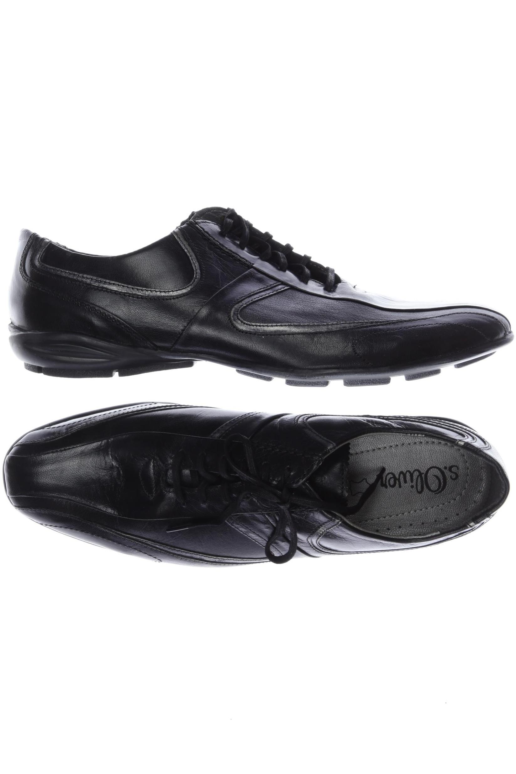 

s.Oliver Herren Halbschuh, schwarz, Gr. 43