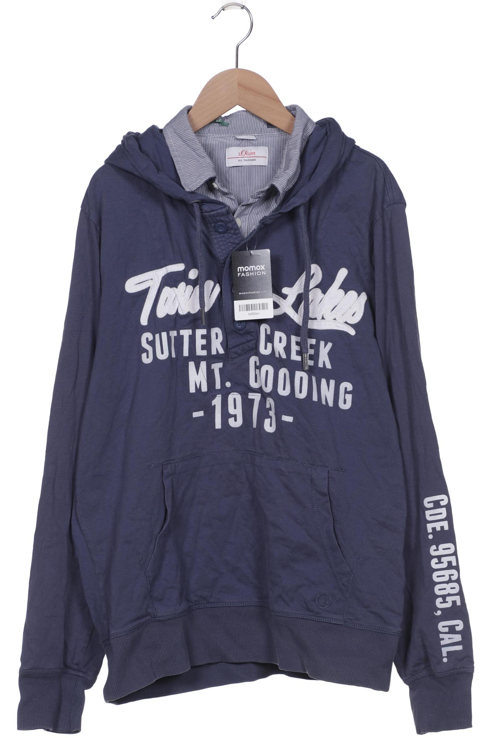 

s.Oliver Herren Kapuzenpullover, marineblau