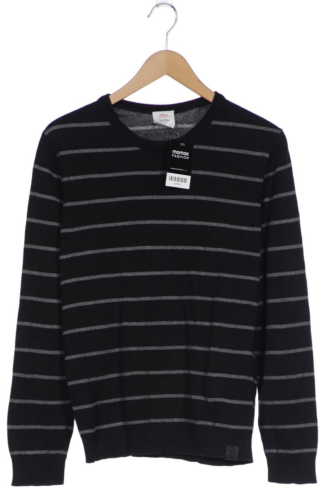 

s.Oliver Herren Pullover, schwarz, Gr. 48