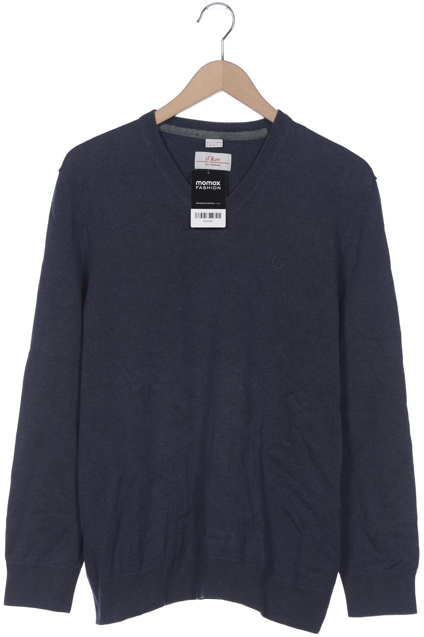 

s.Oliver Herren Pullover, marineblau, Gr. 52