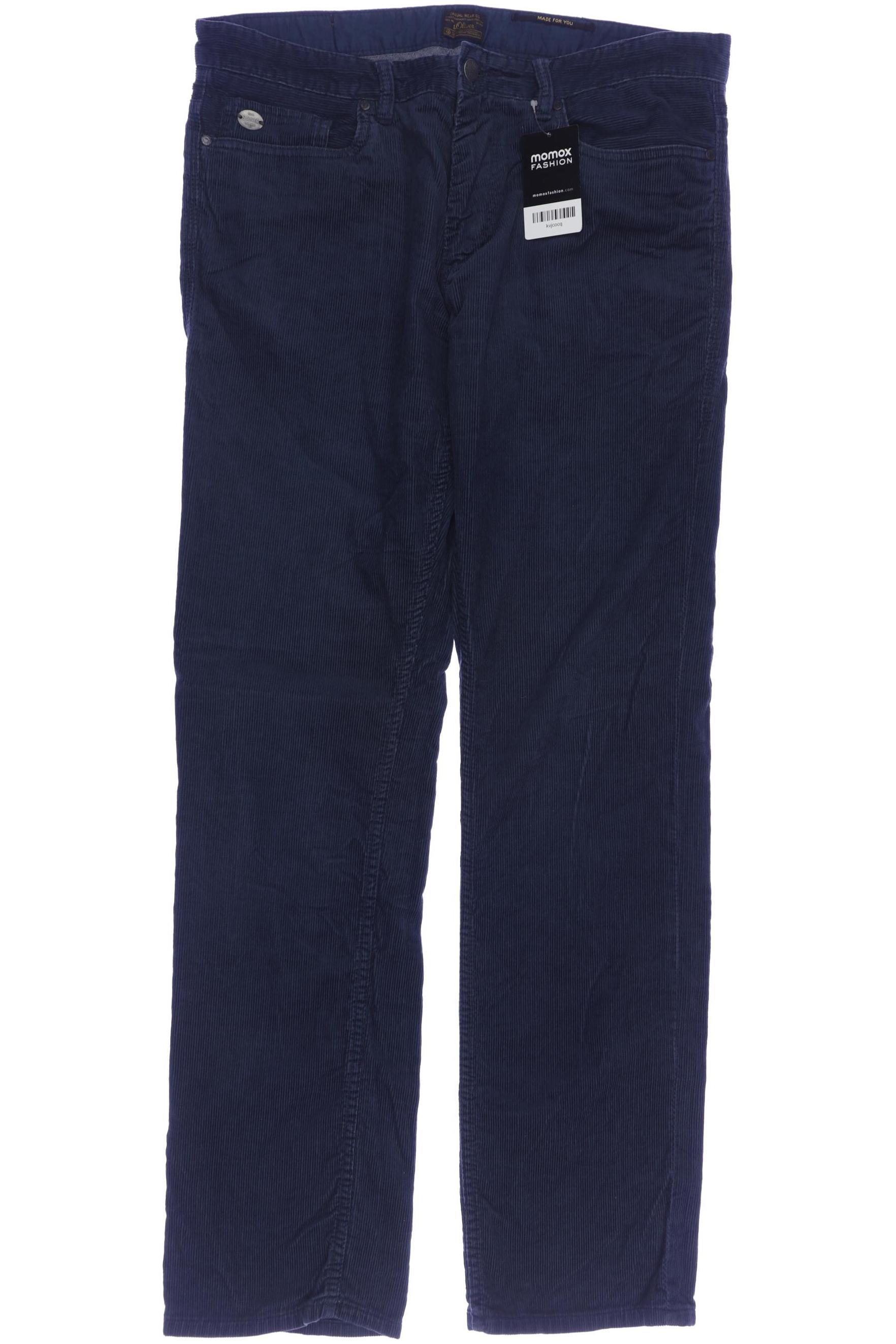

s.Oliver Herren Stoffhose, marineblau, Gr. 33