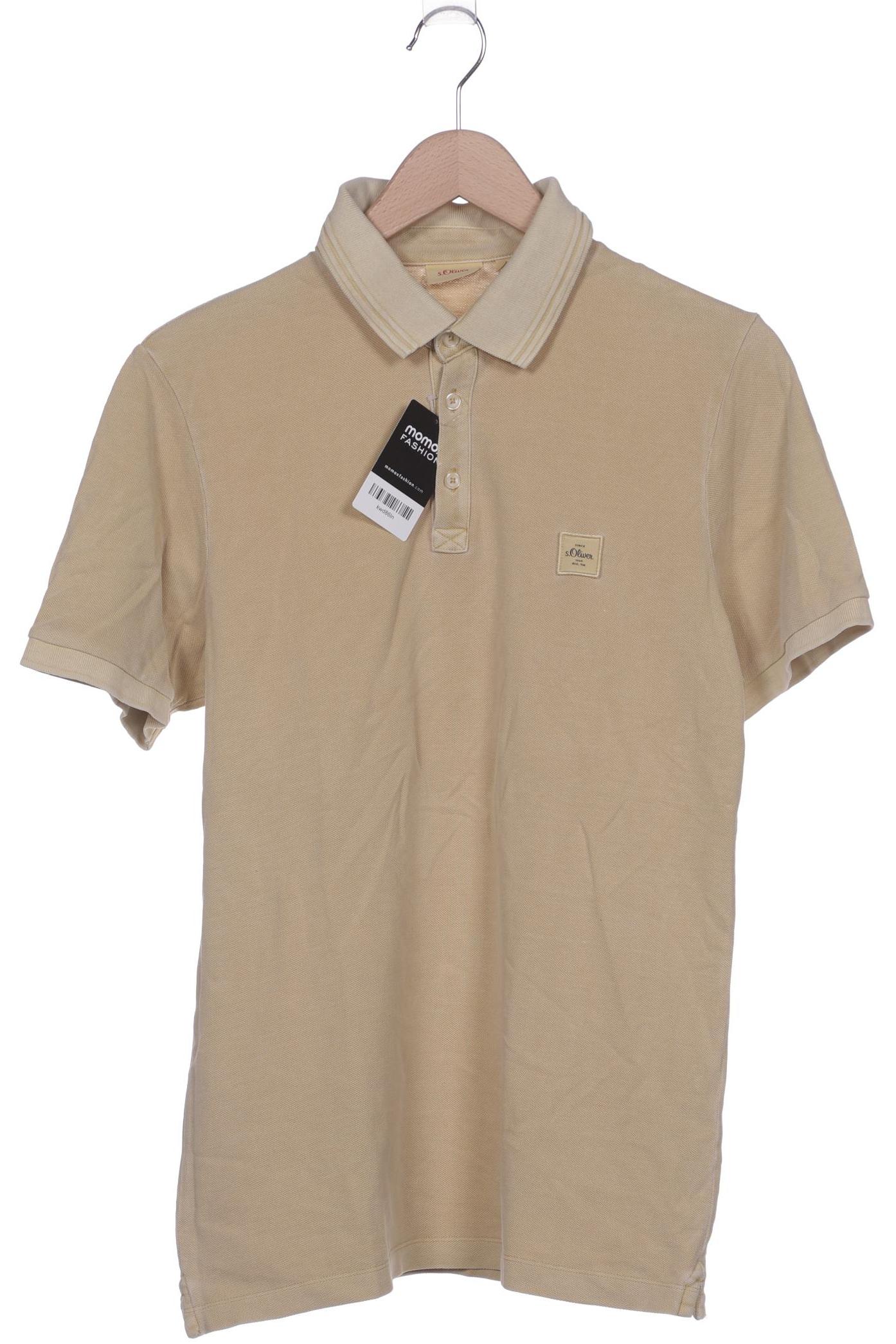 

s.Oliver Herren Poloshirt, beige, Gr. 48
