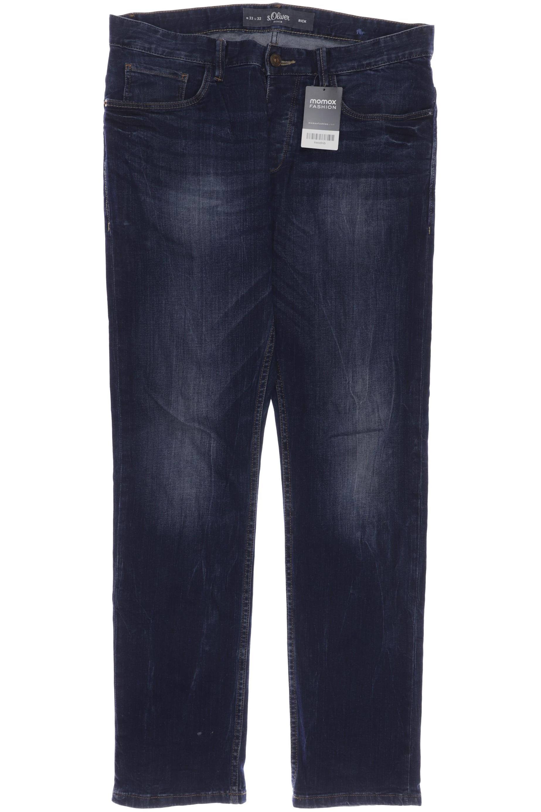 

s.Oliver Herren Jeans, marineblau, Gr. 33