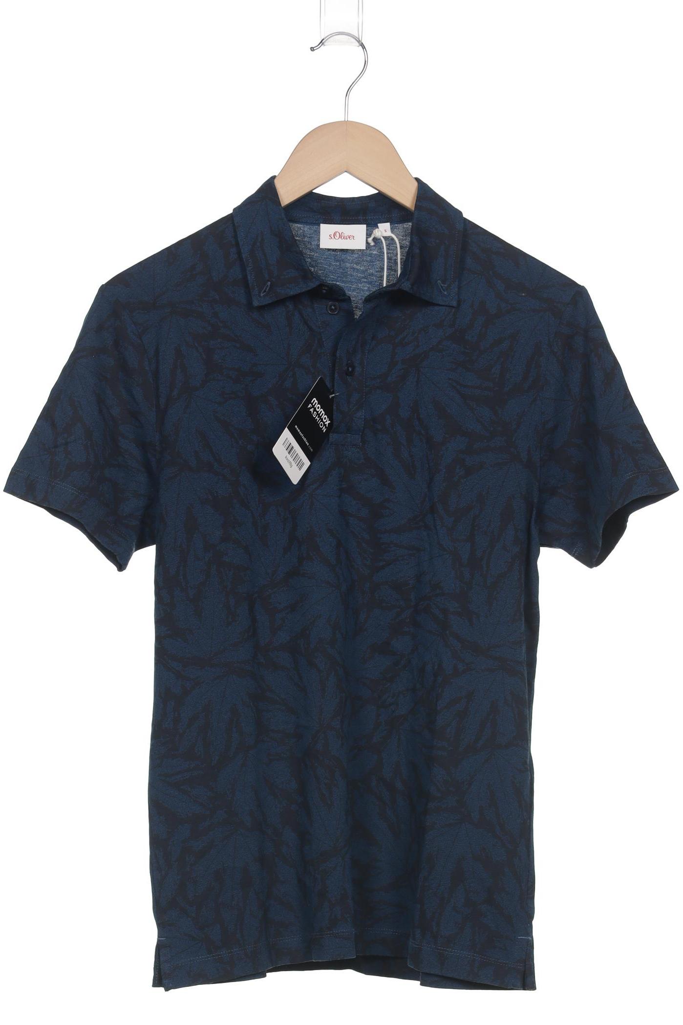 

s.Oliver Herren Poloshirt, marineblau, Gr. 46