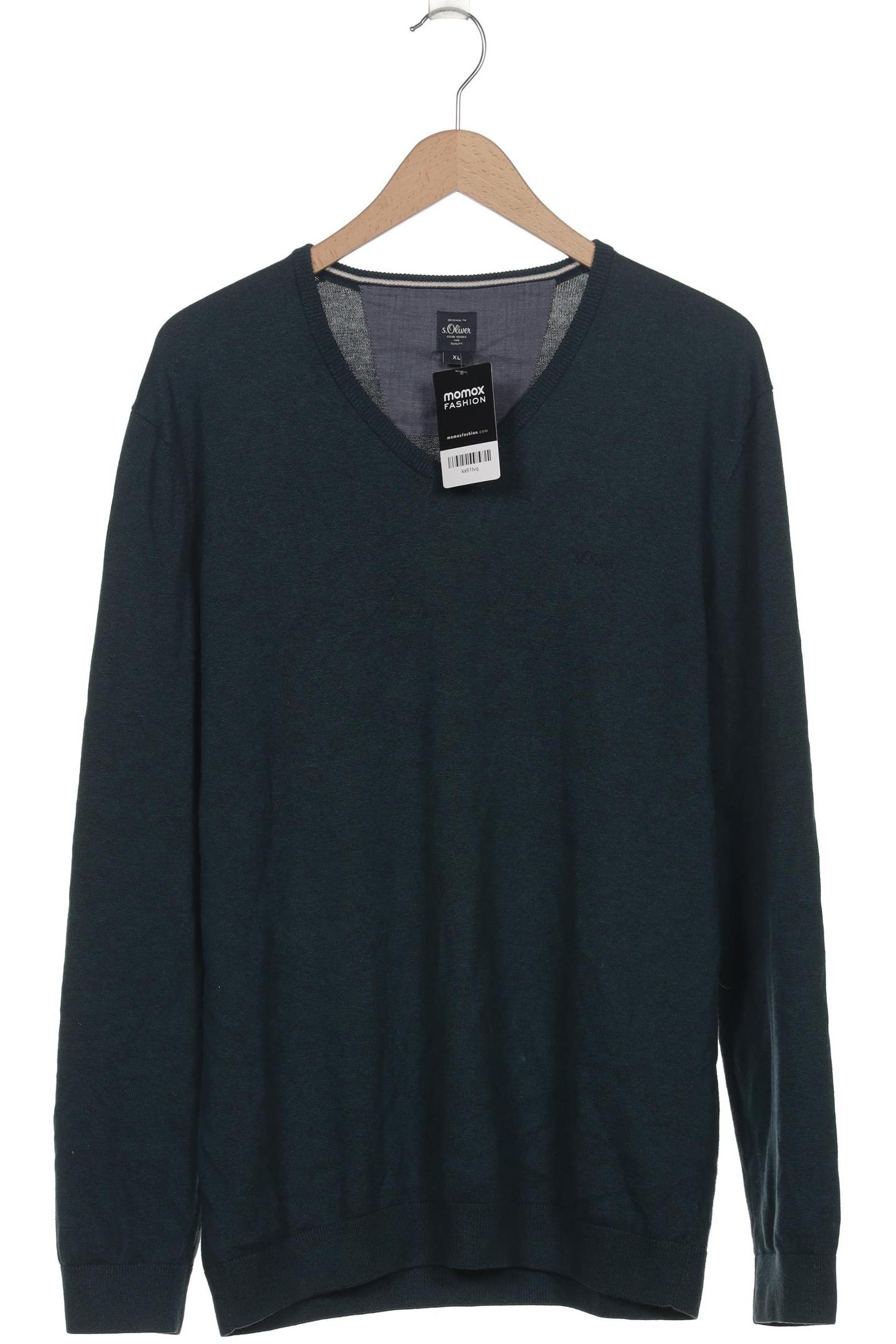 

s.Oliver Herren Pullover, türkis, Gr. 54