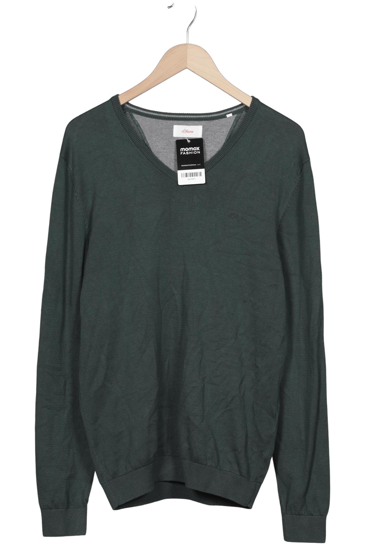 

s.Oliver Herren Pullover, grün, Gr. 52