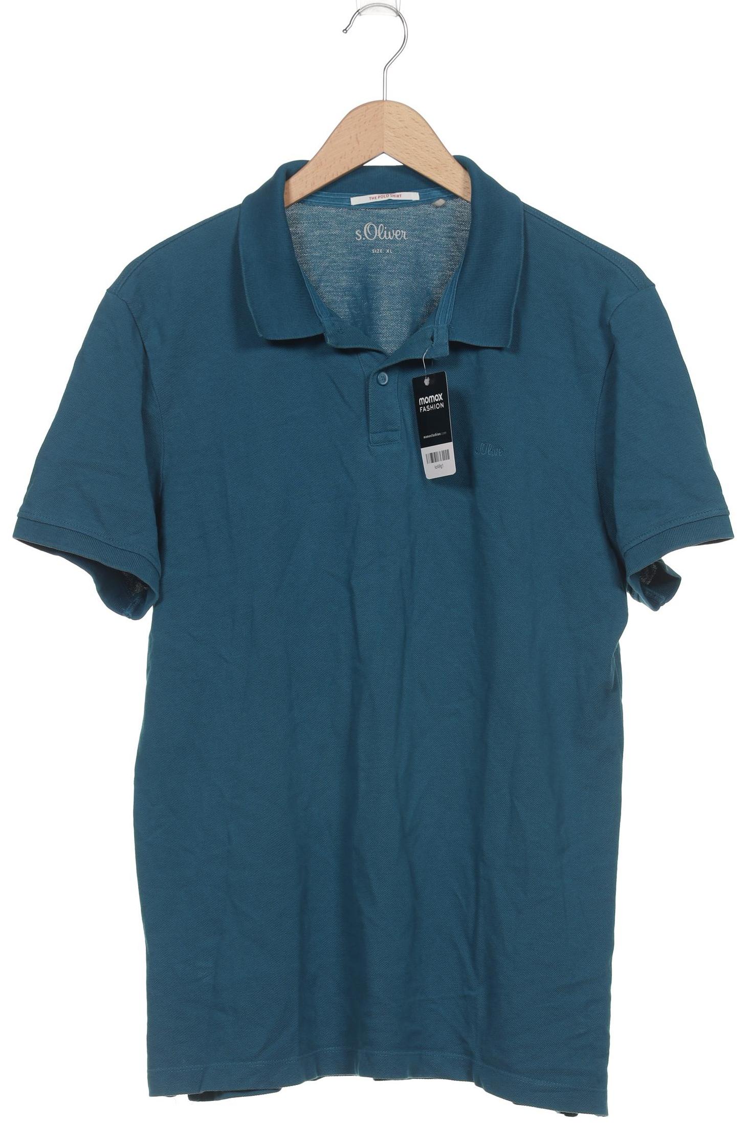 

s.Oliver Herren Poloshirt, türkis, Gr. 54