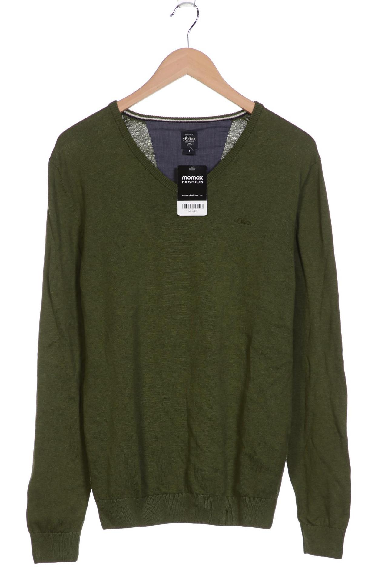 

s.Oliver Herren Pullover, grün, Gr. 46
