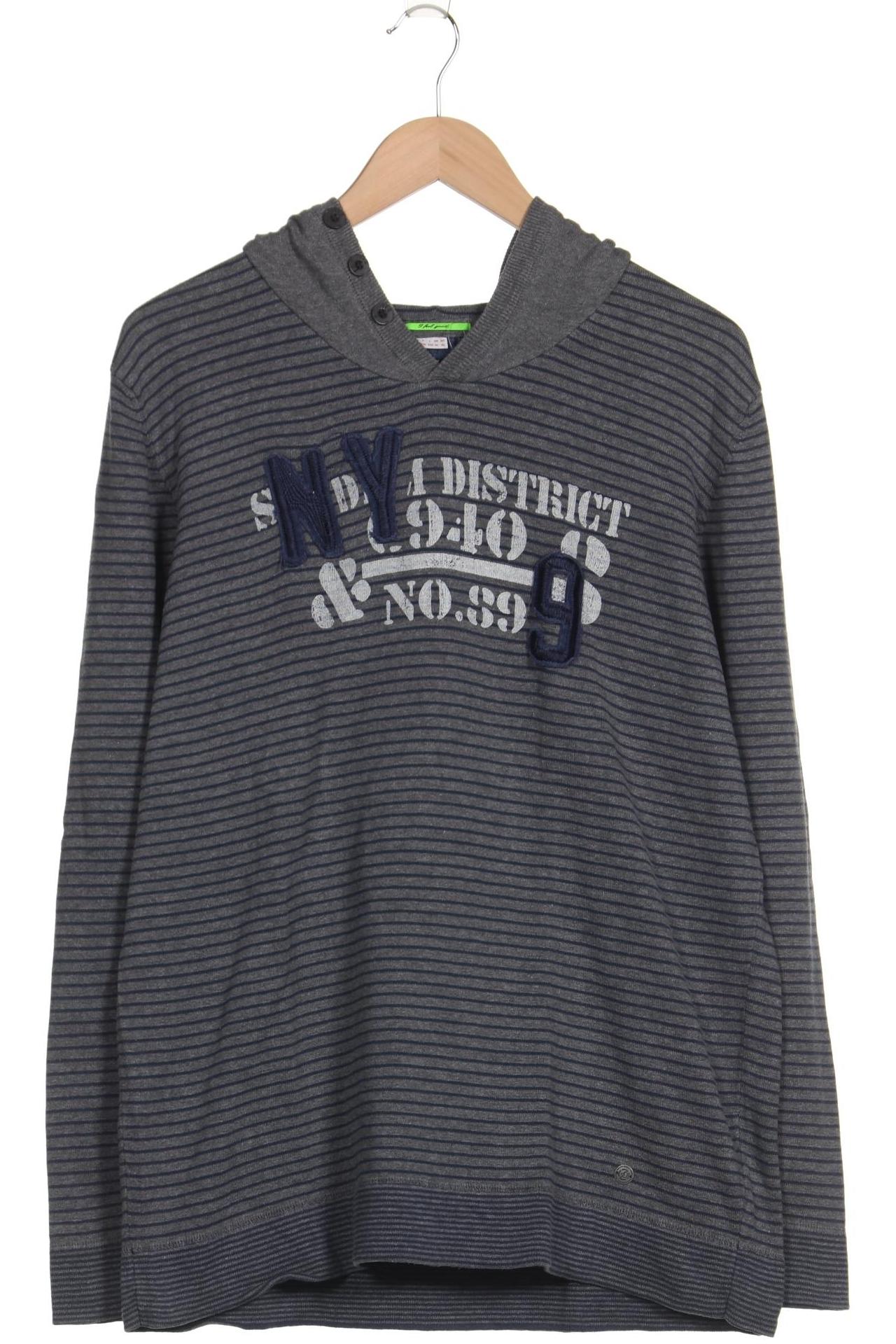 

s.Oliver Herren Kapuzenpullover, grau, Gr. 54