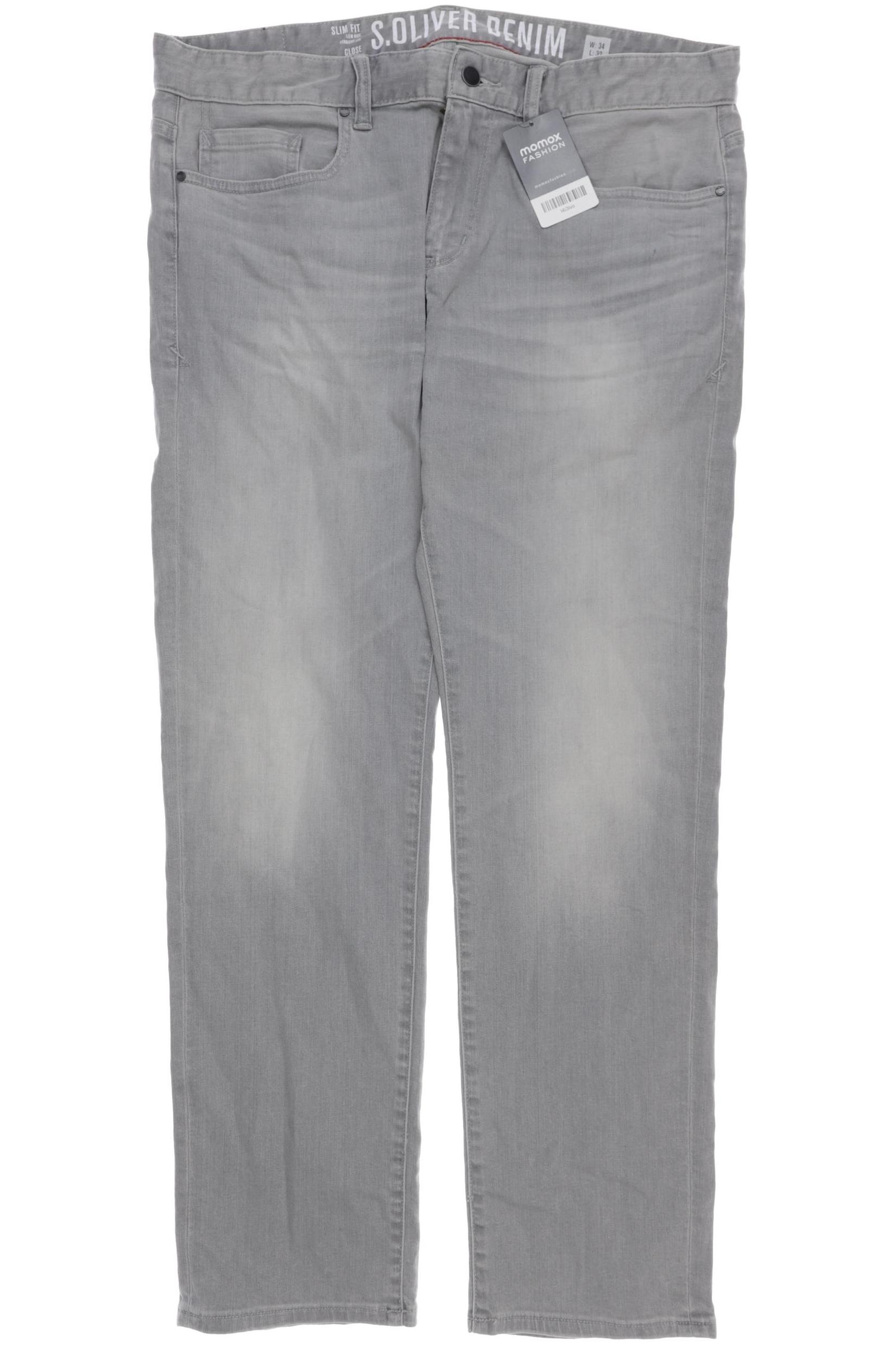 

s.Oliver Herren Jeans, grau, Gr. 34