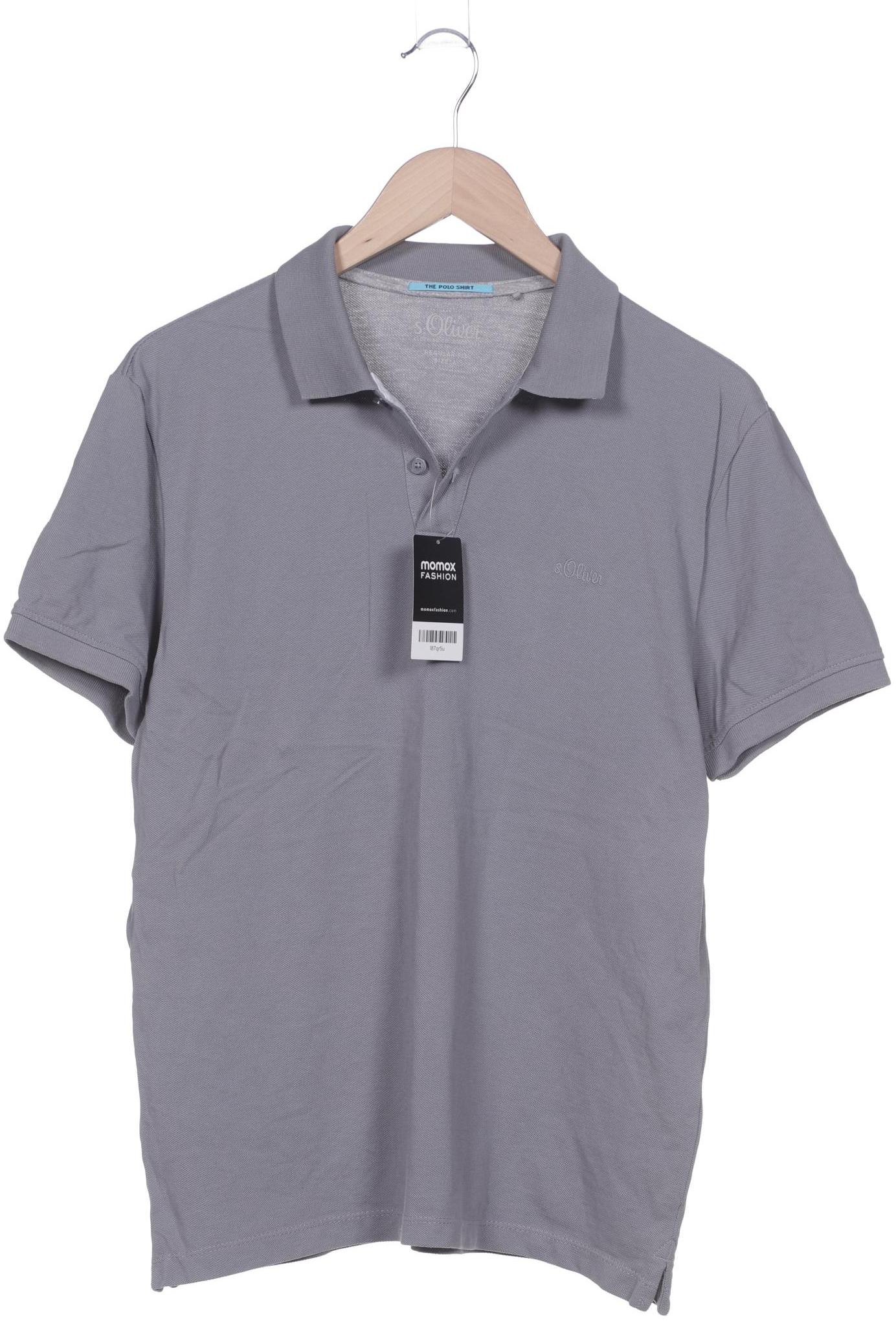 

s.Oliver Herren Poloshirt, grau, Gr. 52