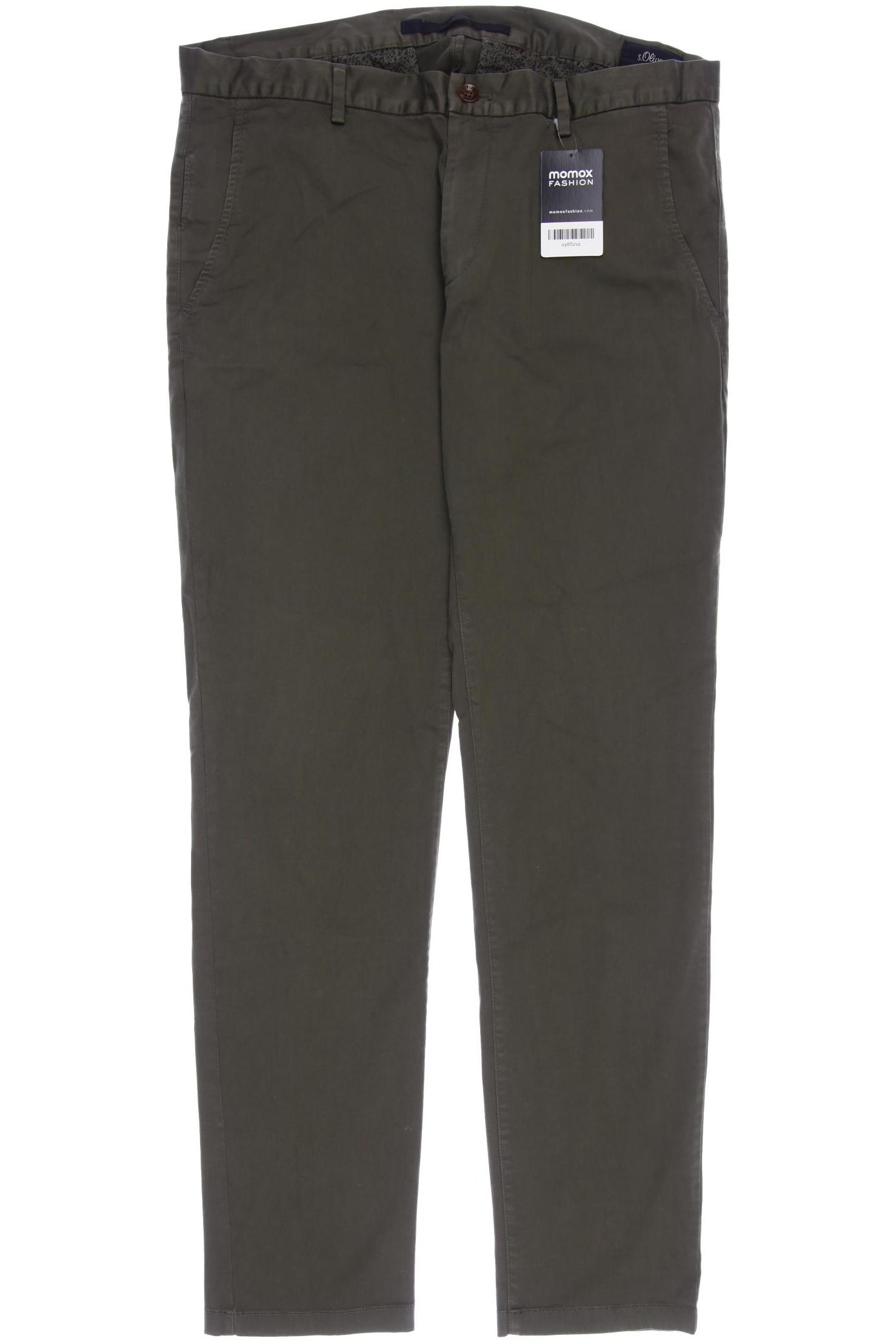 

s.Oliver Herren Stoffhose, grün, Gr. 36