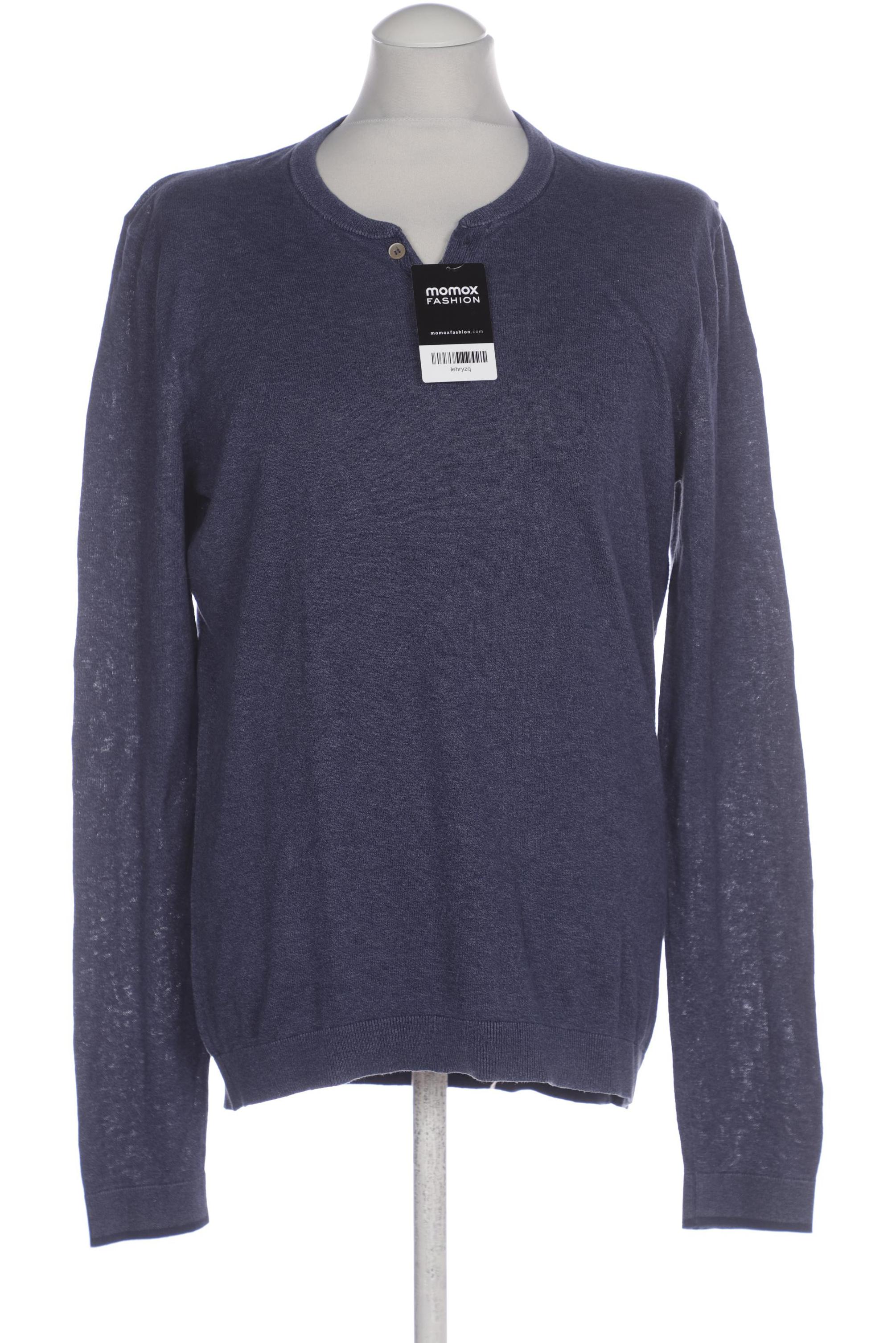 

s.Oliver Herren Langarmshirt, marineblau, Gr. 48