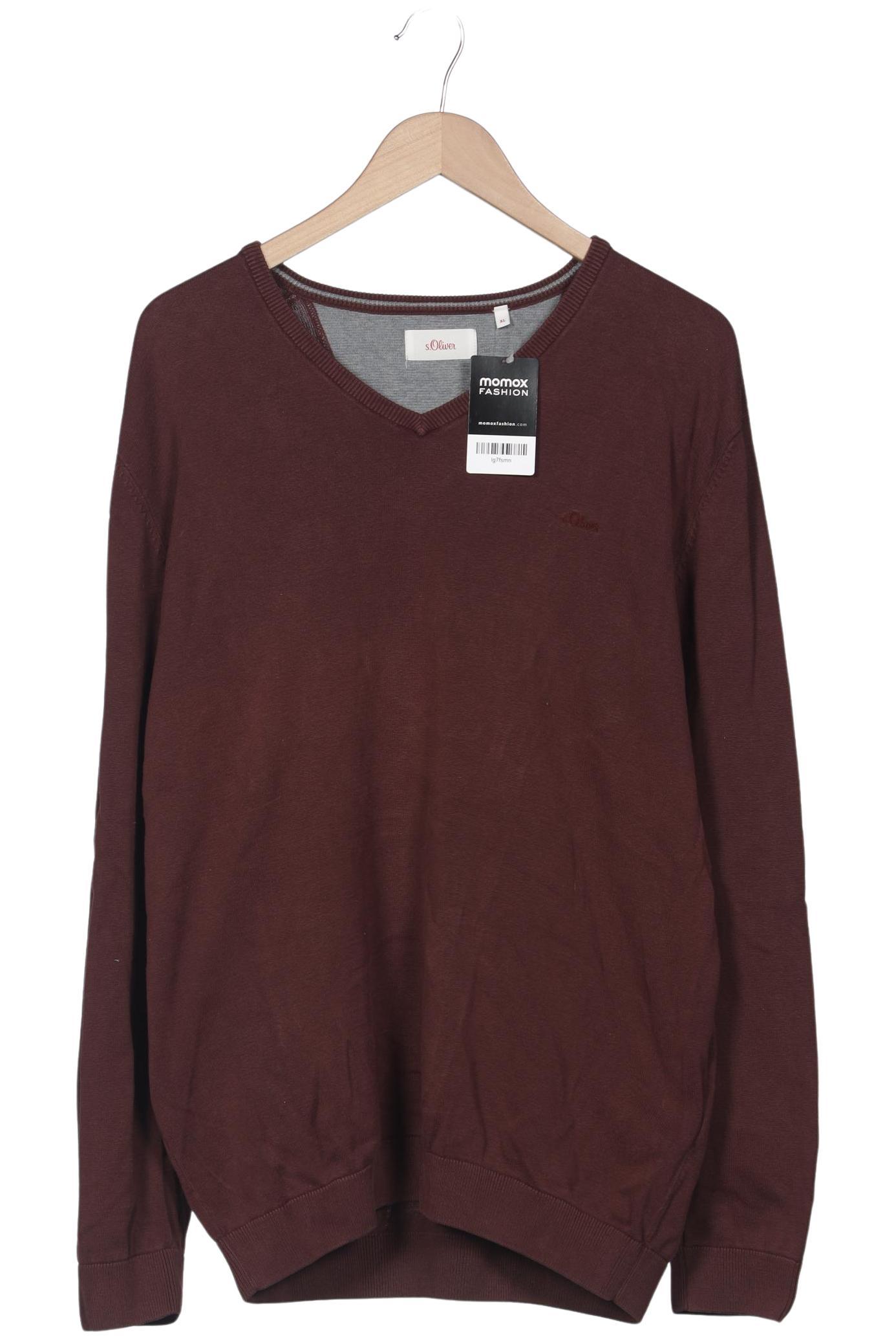 

s.Oliver Herren Pullover, bordeaux, Gr. 54