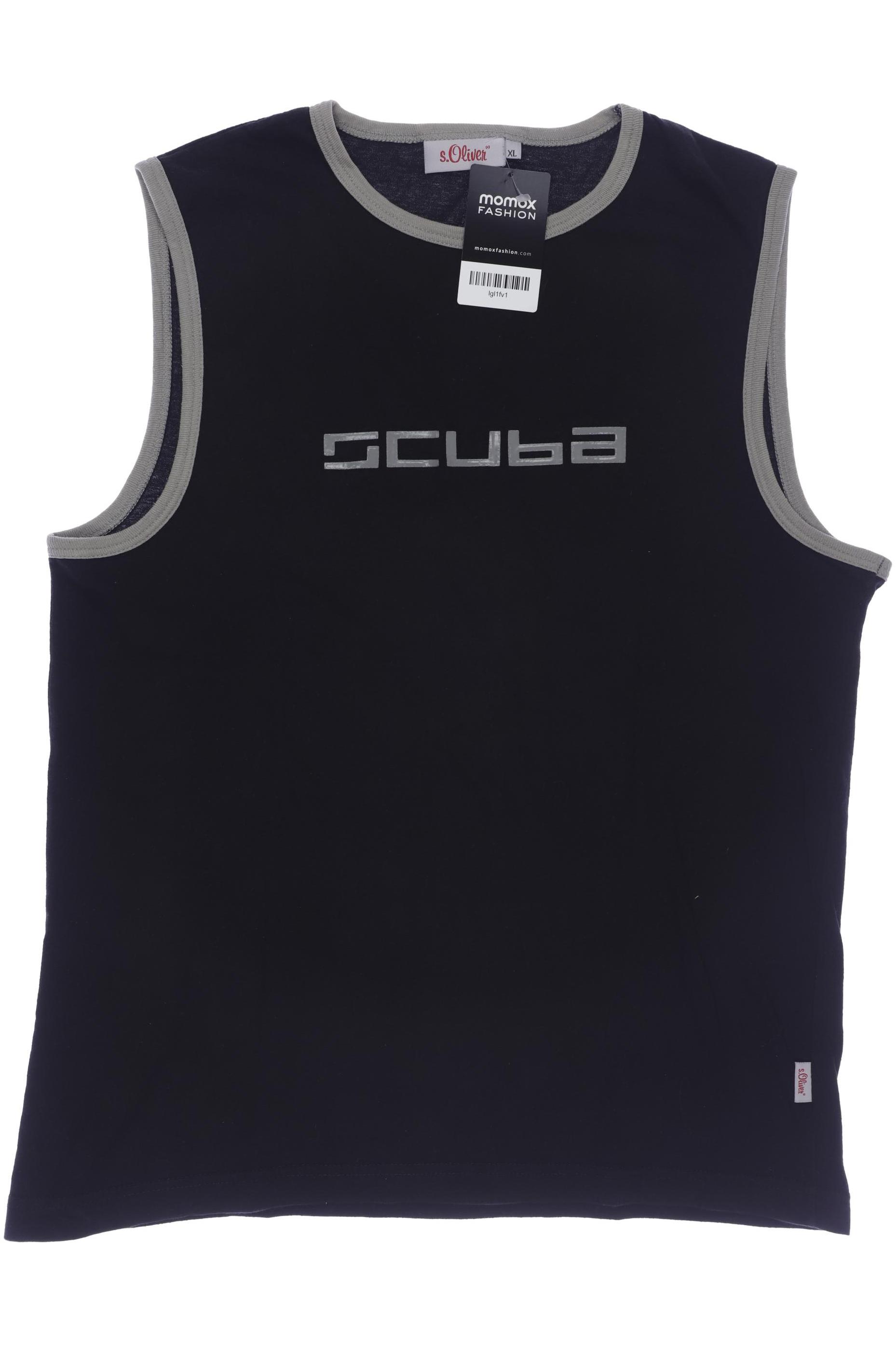

s.Oliver Herren T-Shirt, schwarz, Gr. 54