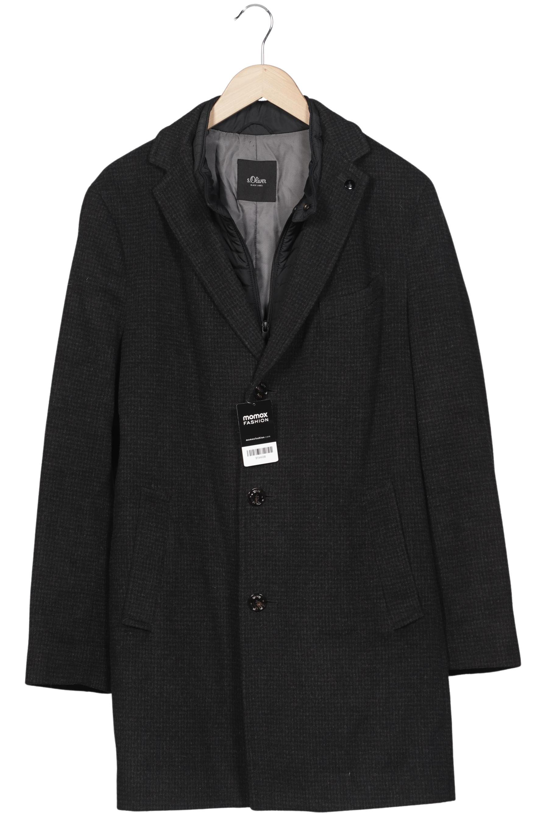 

s.Oliver Herren Mantel, grau, Gr. 52