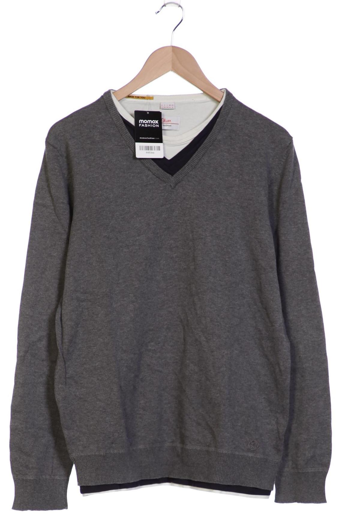 

s.Oliver Herren Pullover, grau, Gr. 54