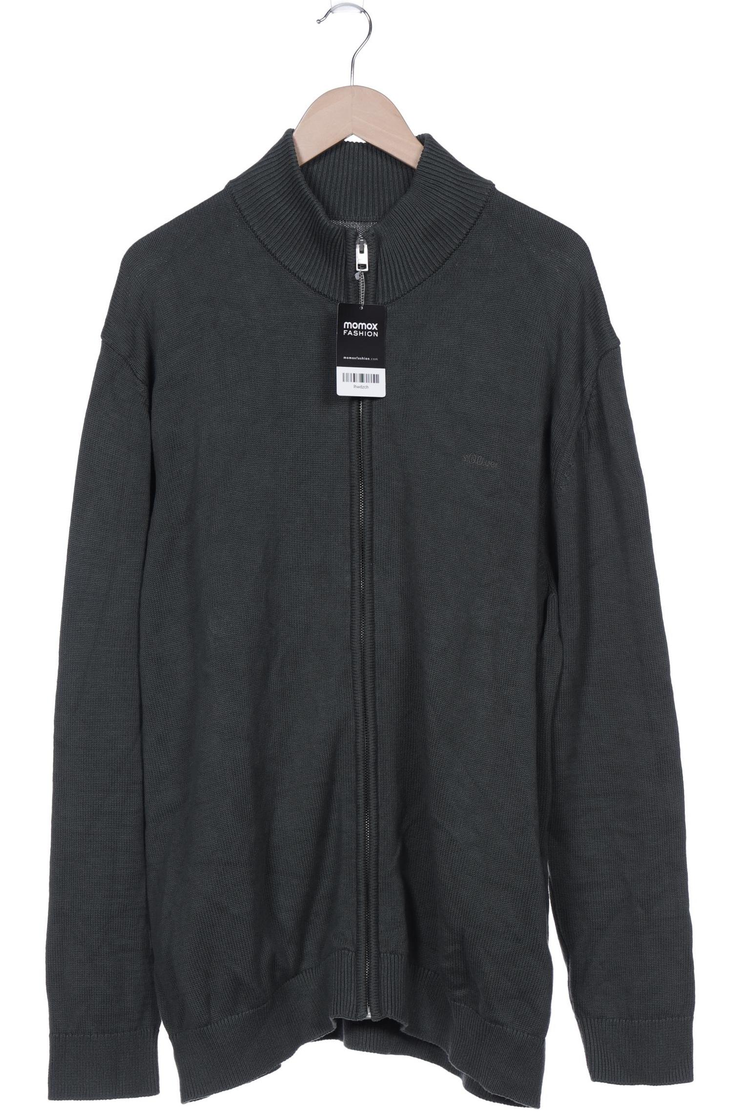 

s.Oliver Herren Strickjacke, grün, Gr. 58