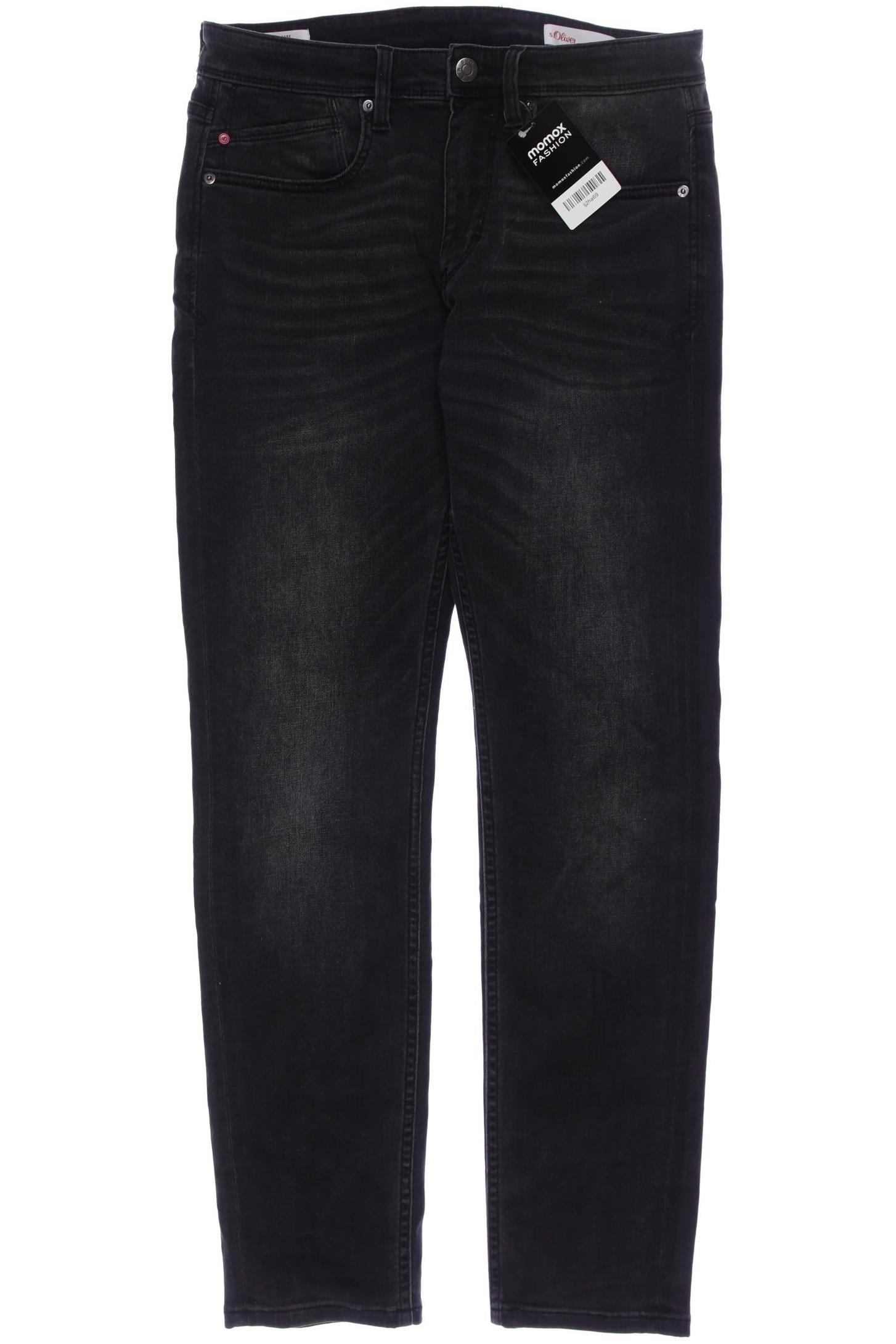 

s.Oliver Herren Jeans, schwarz, Gr. 29