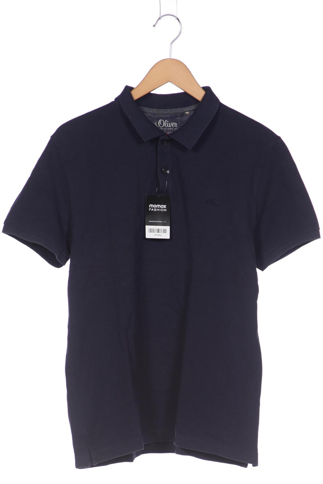 

s.Oliver Herren Poloshirt, marineblau, Gr. 52
