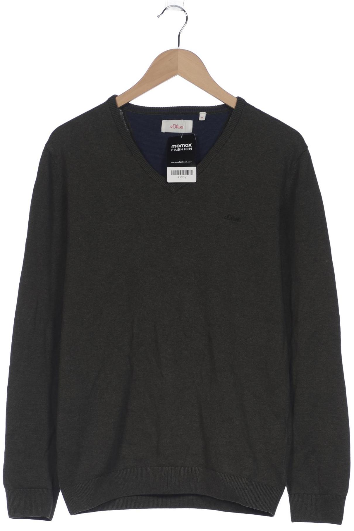 

s.Oliver Herren Pullover, grün, Gr. 48