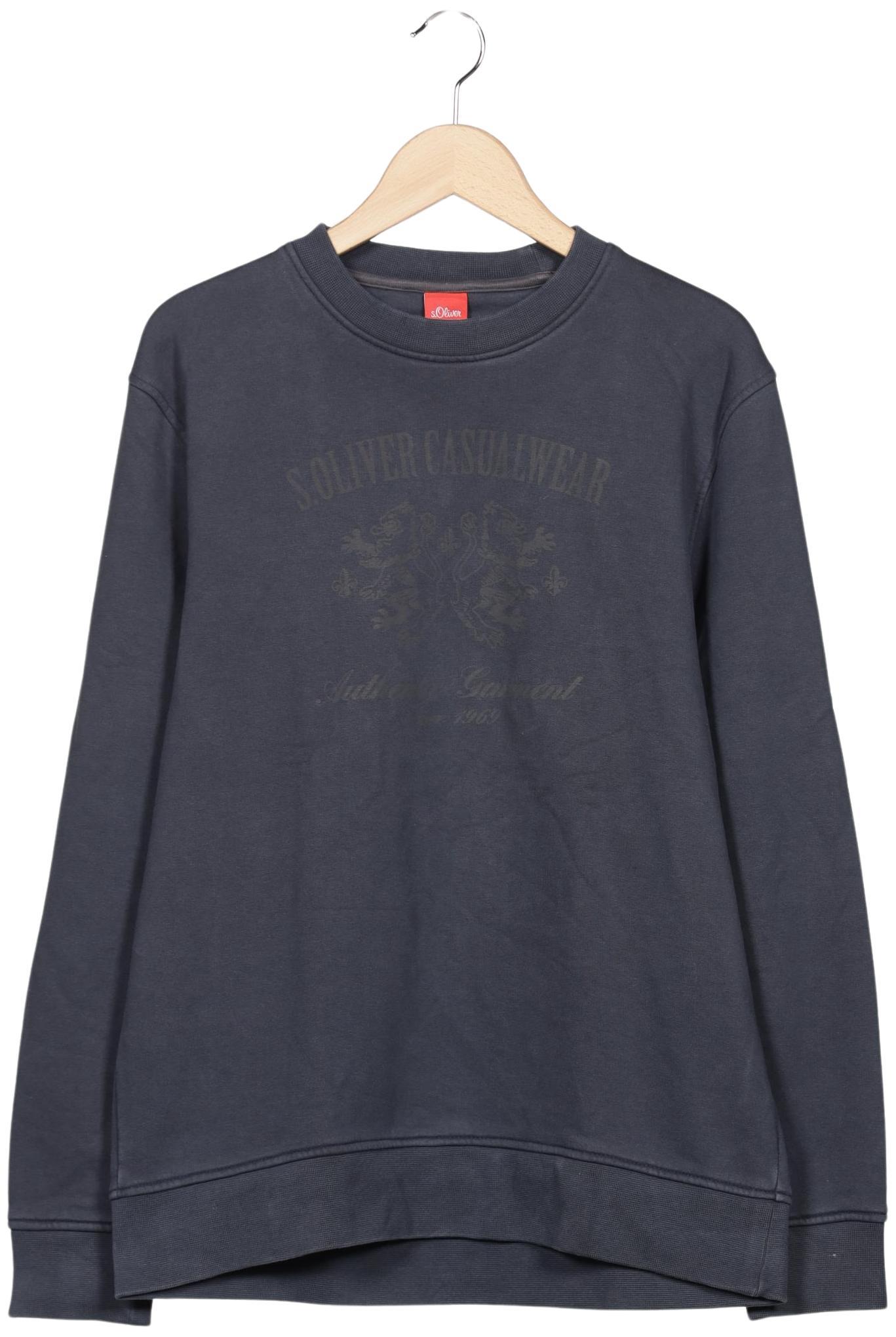 

s.Oliver Herren Sweatshirt, marineblau, Gr. 52