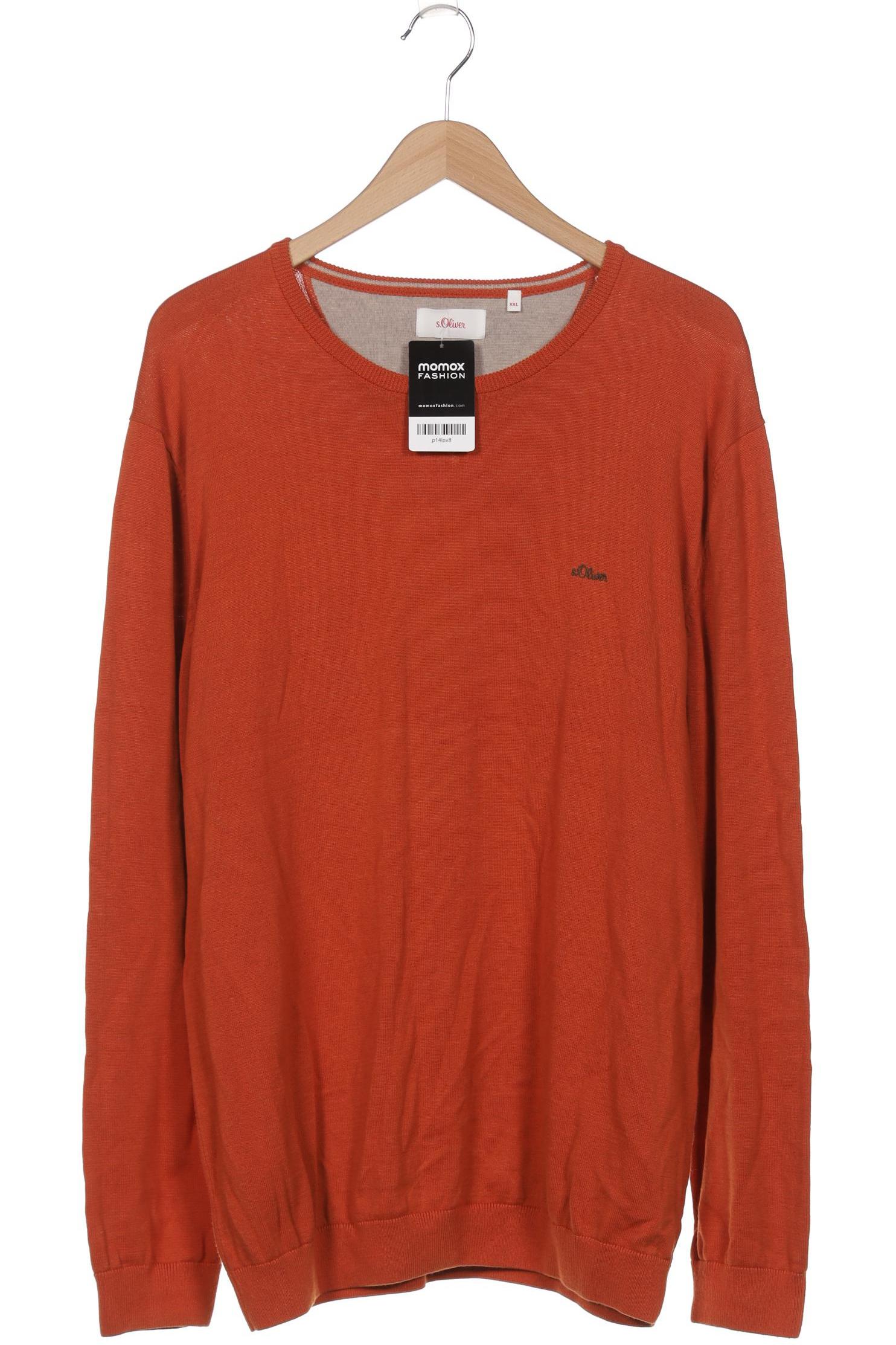 

s.Oliver Herren Pullover, orange, Gr. 56