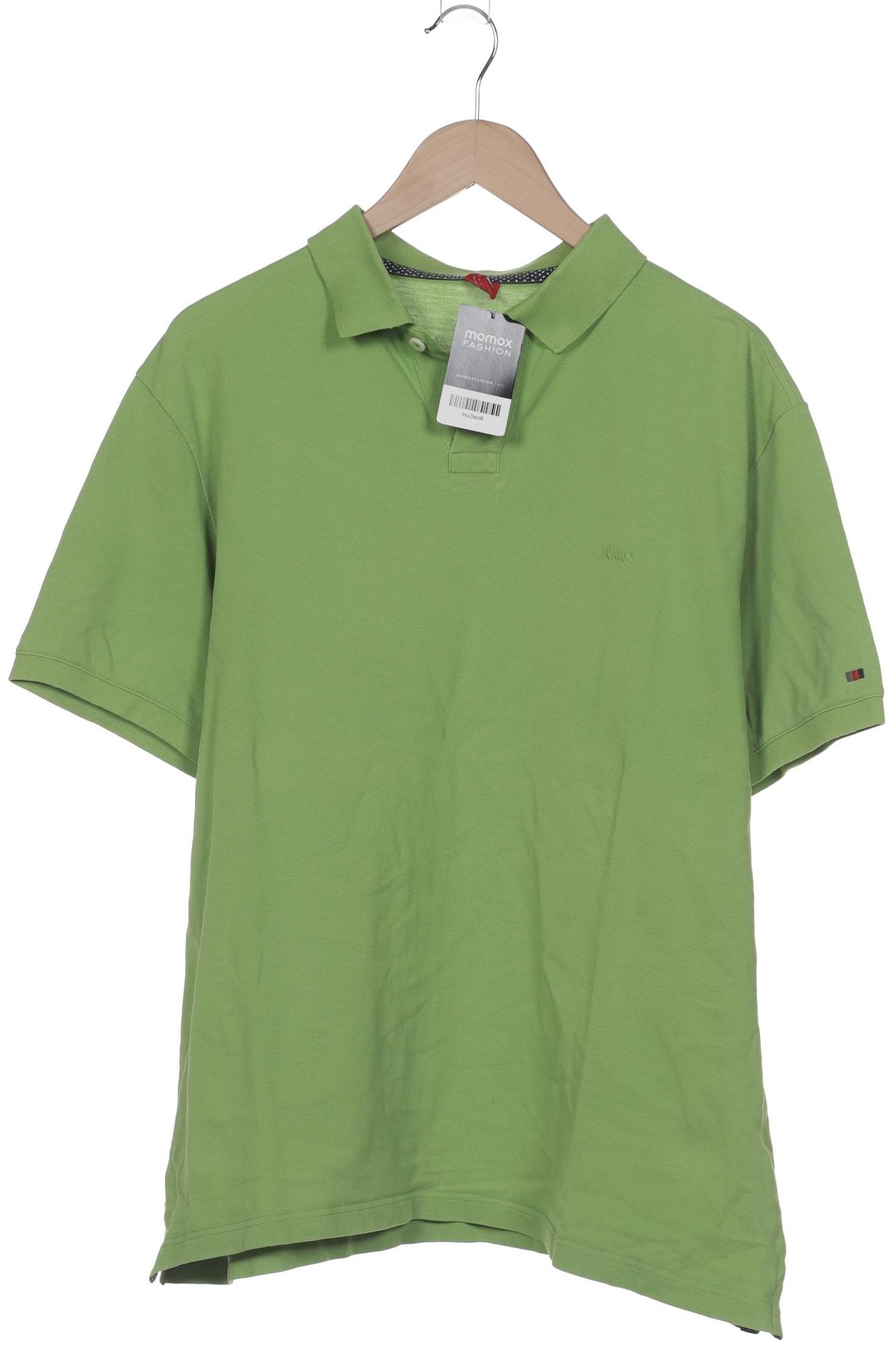 

s.Oliver Herren Poloshirt, grün, Gr. 56