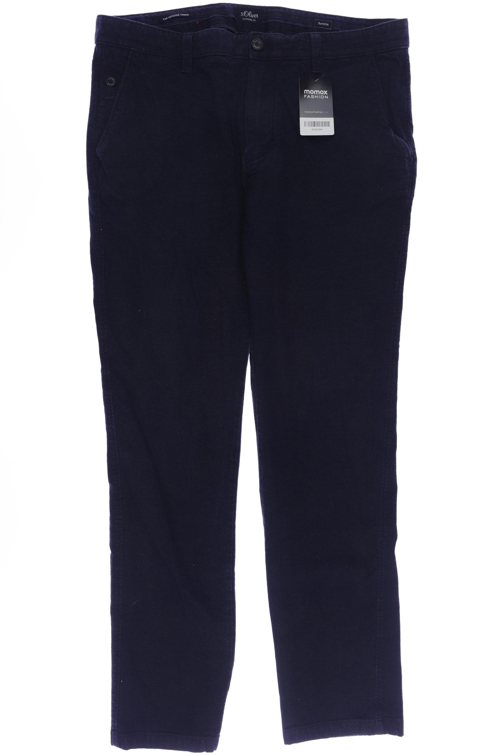 

s.Oliver Herren Stoffhose, marineblau, Gr. 36