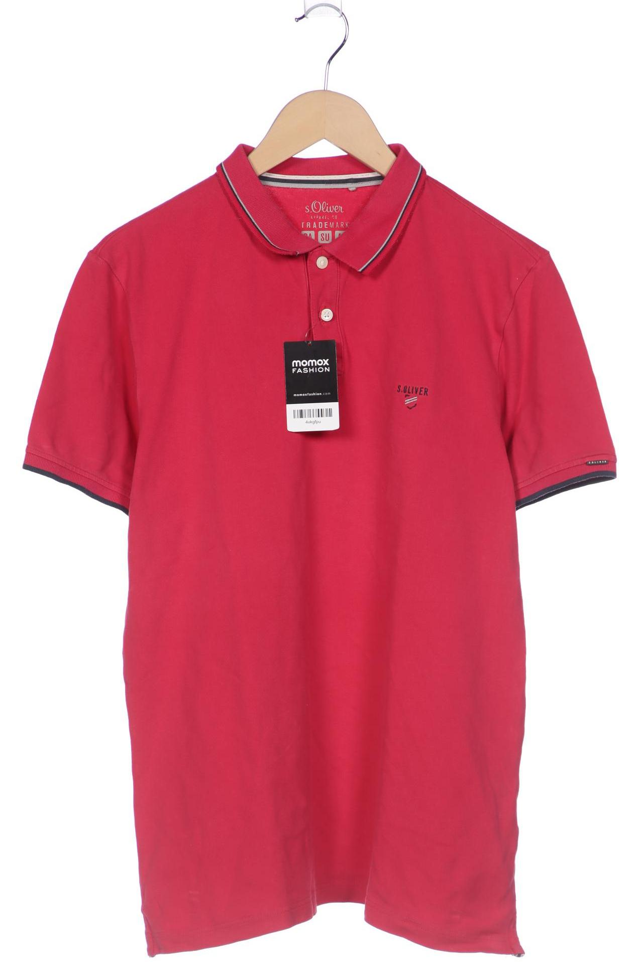 

s.Oliver Herren Poloshirt, pink, Gr. 52
