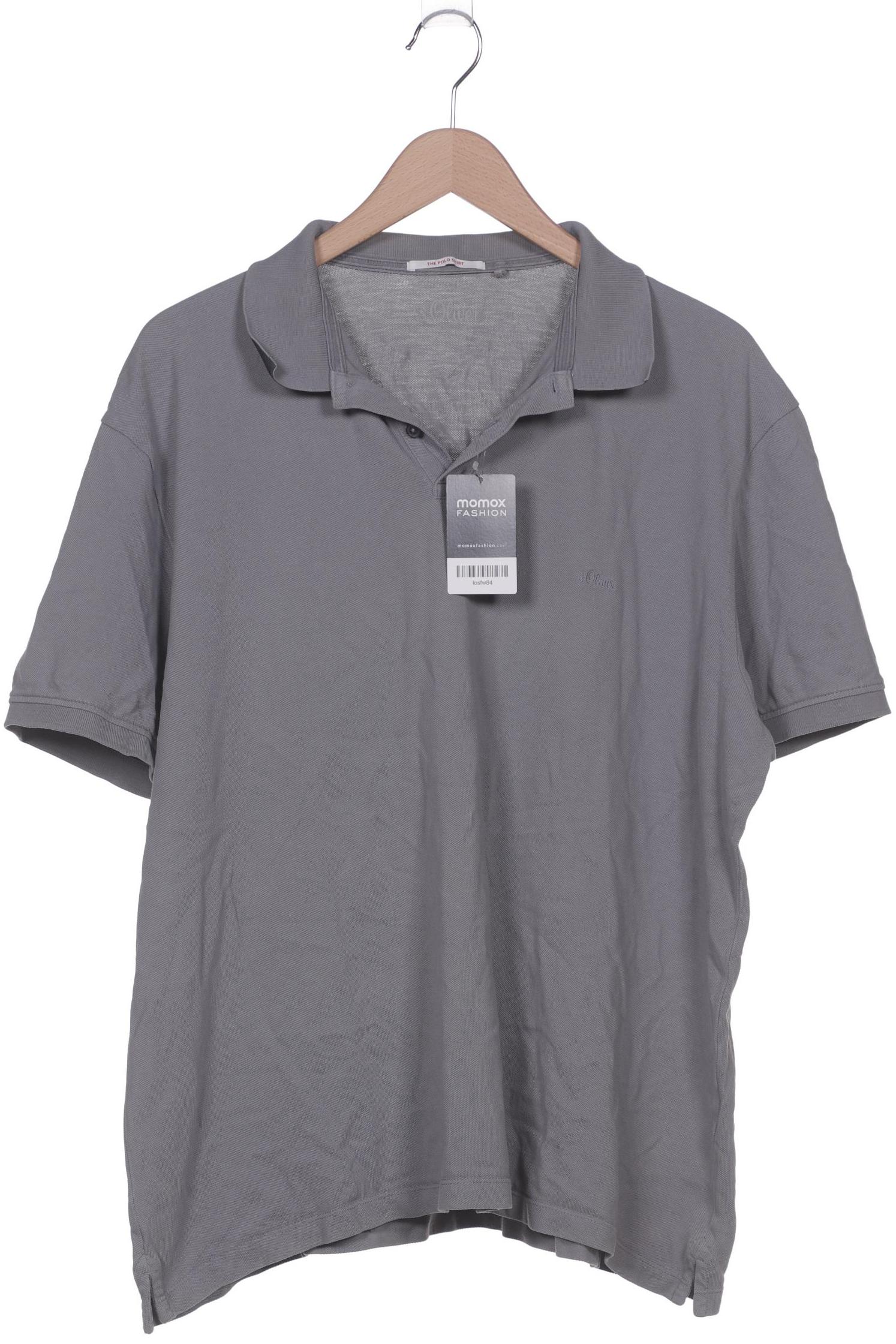 

s.Oliver Herren Poloshirt, grau, Gr. 58
