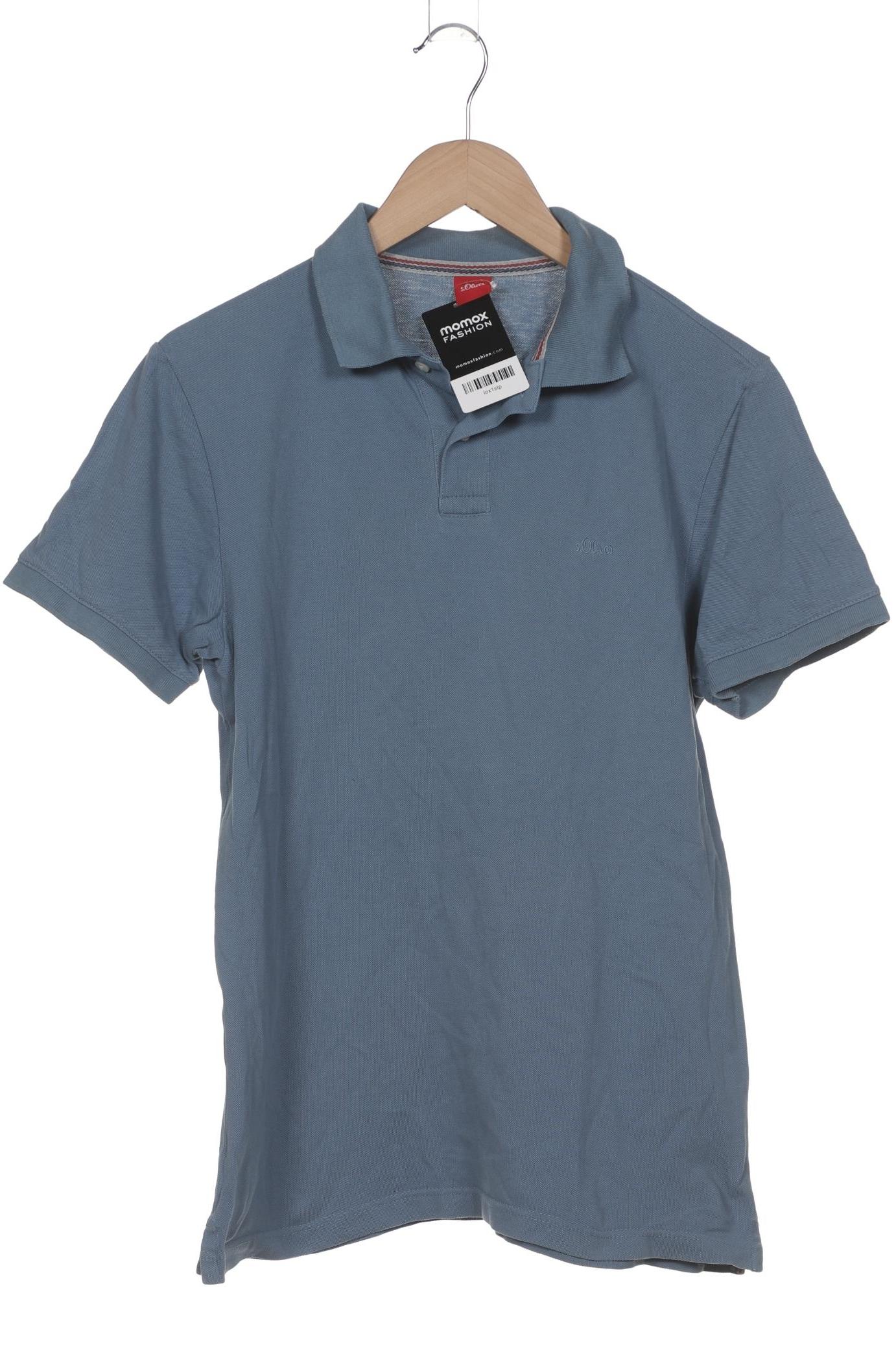

s.Oliver Herren Poloshirt, blau, Gr. 48