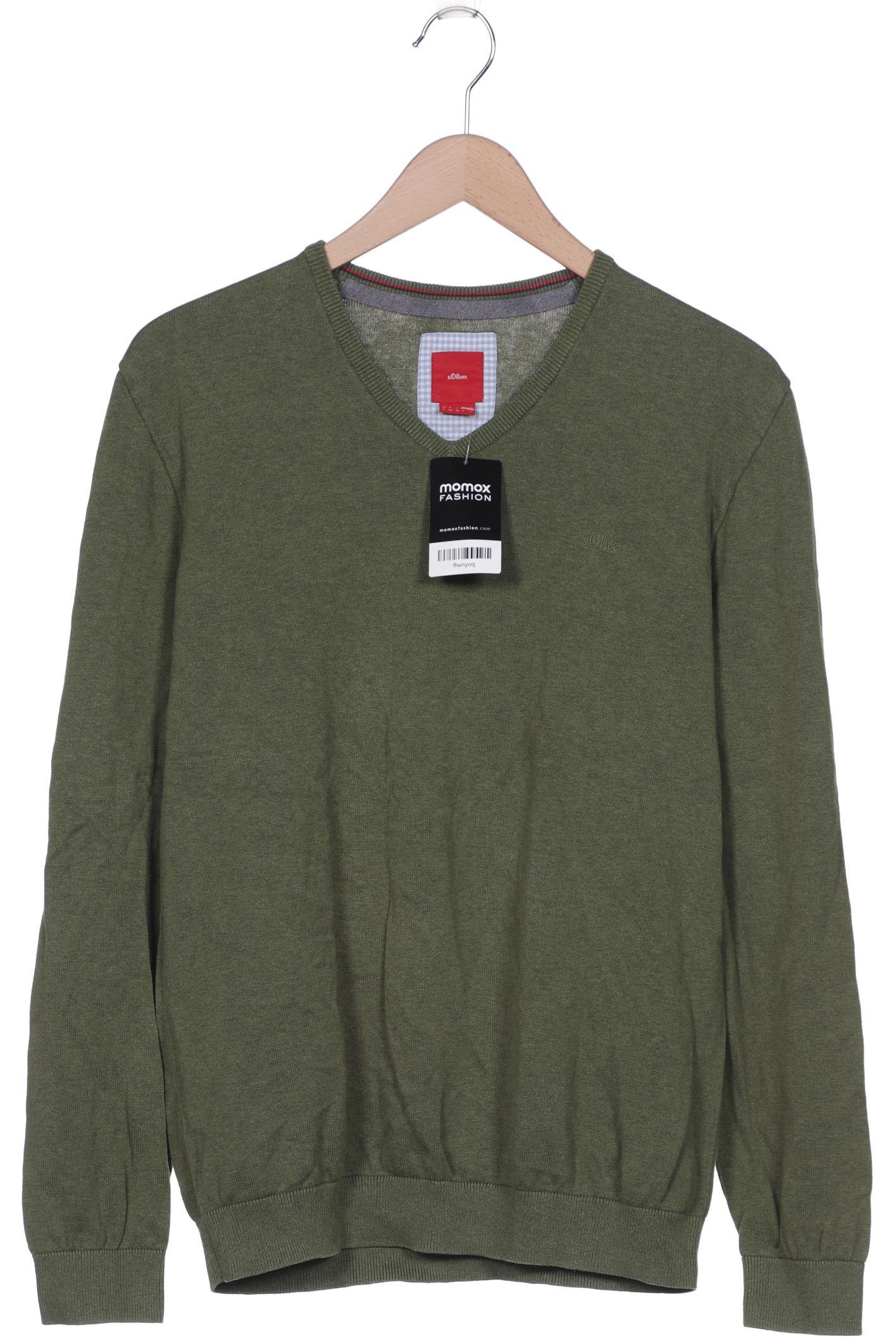 

s.Oliver Herren Pullover, grün, Gr. 52