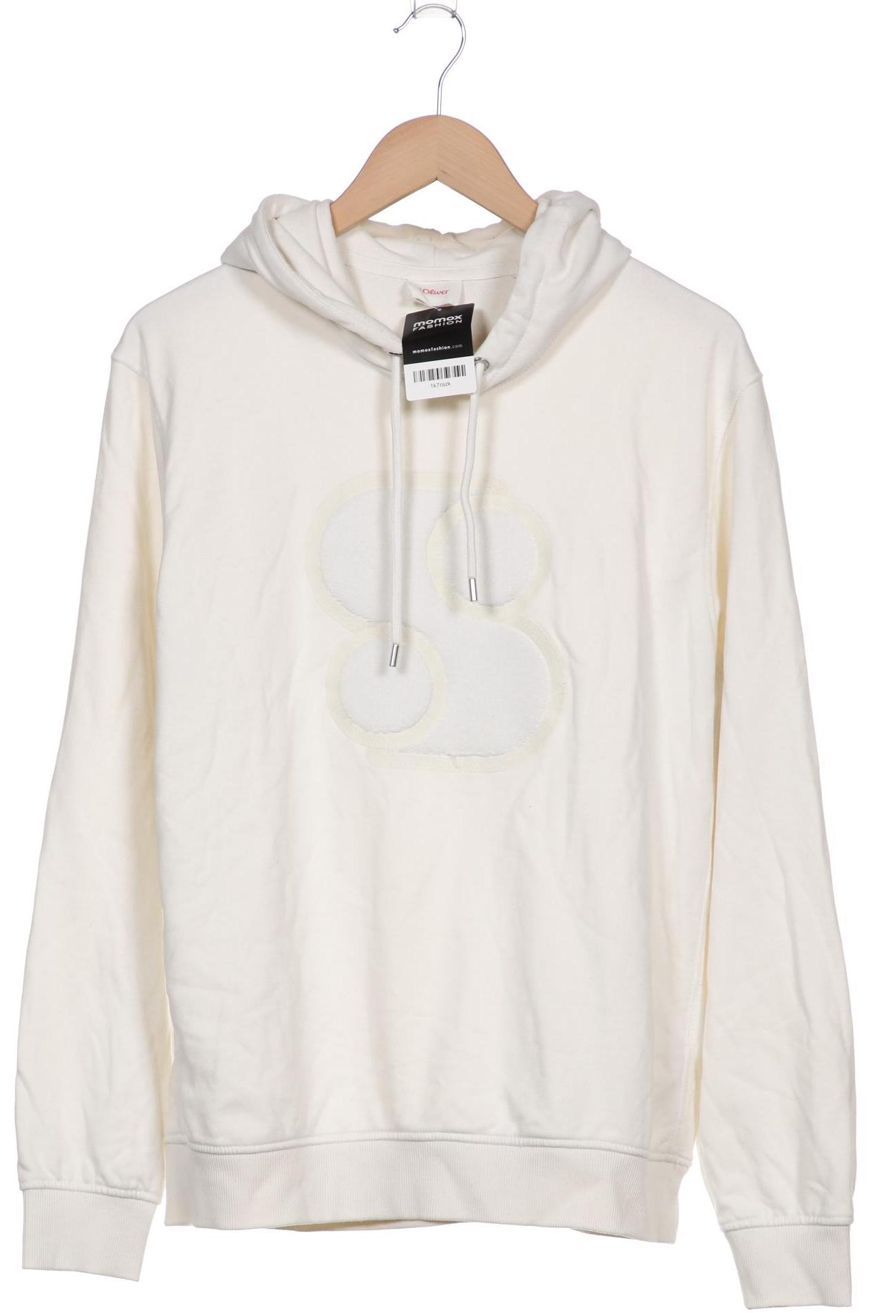 

s.Oliver Herren Kapuzenpullover, cremeweiß, Gr. 52