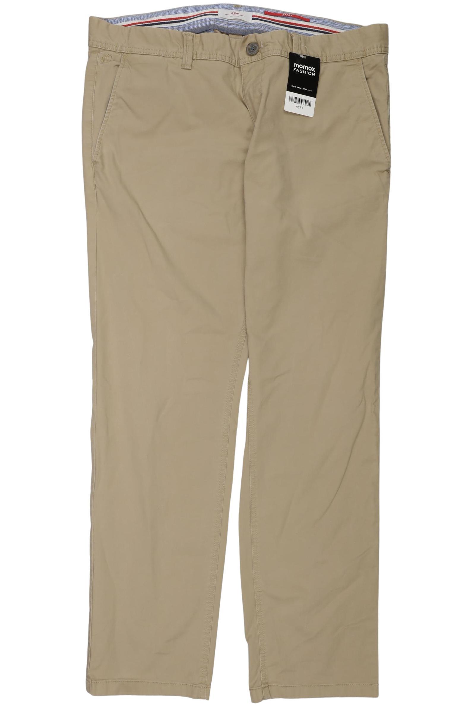 

s.Oliver Herren Stoffhose, beige, Gr. 34