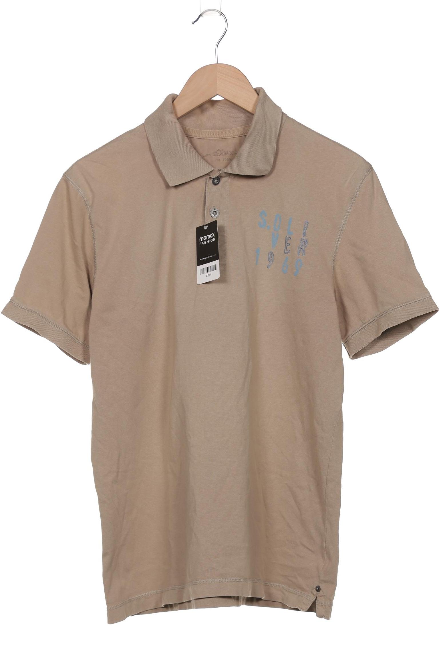 

s.Oliver Herren Poloshirt, beige, Gr. 52