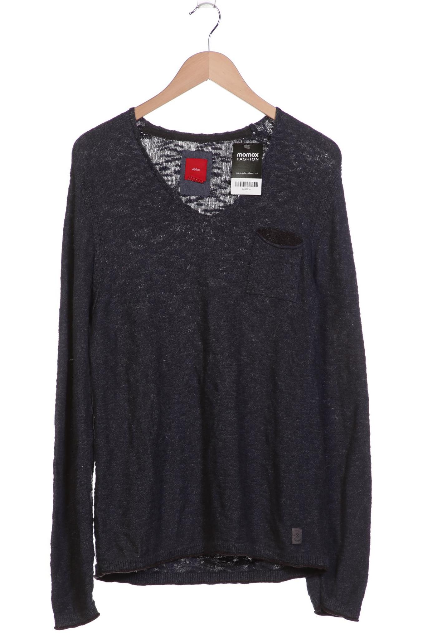 

s.Oliver Herren Pullover, marineblau, Gr. 52