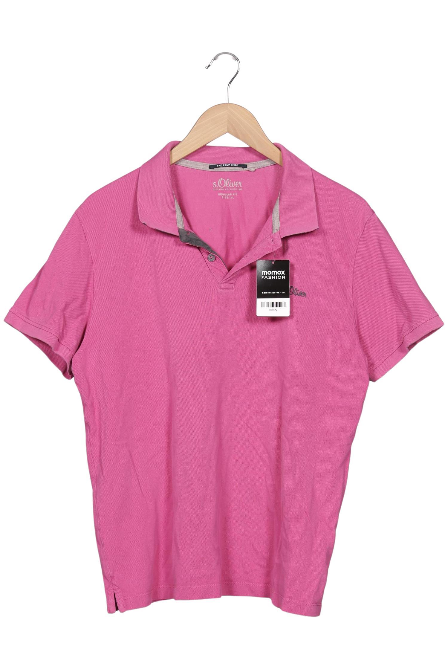 

s.Oliver Herren Poloshirt, pink, Gr. 54
