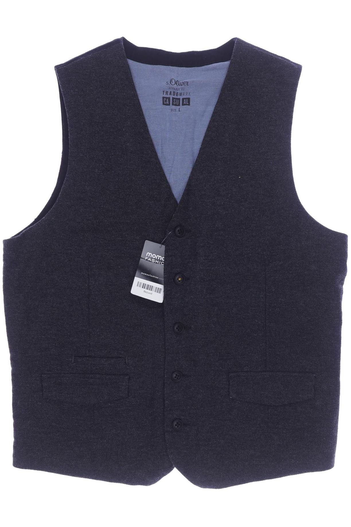 

s.Oliver Herren Weste, grau, Gr. 52