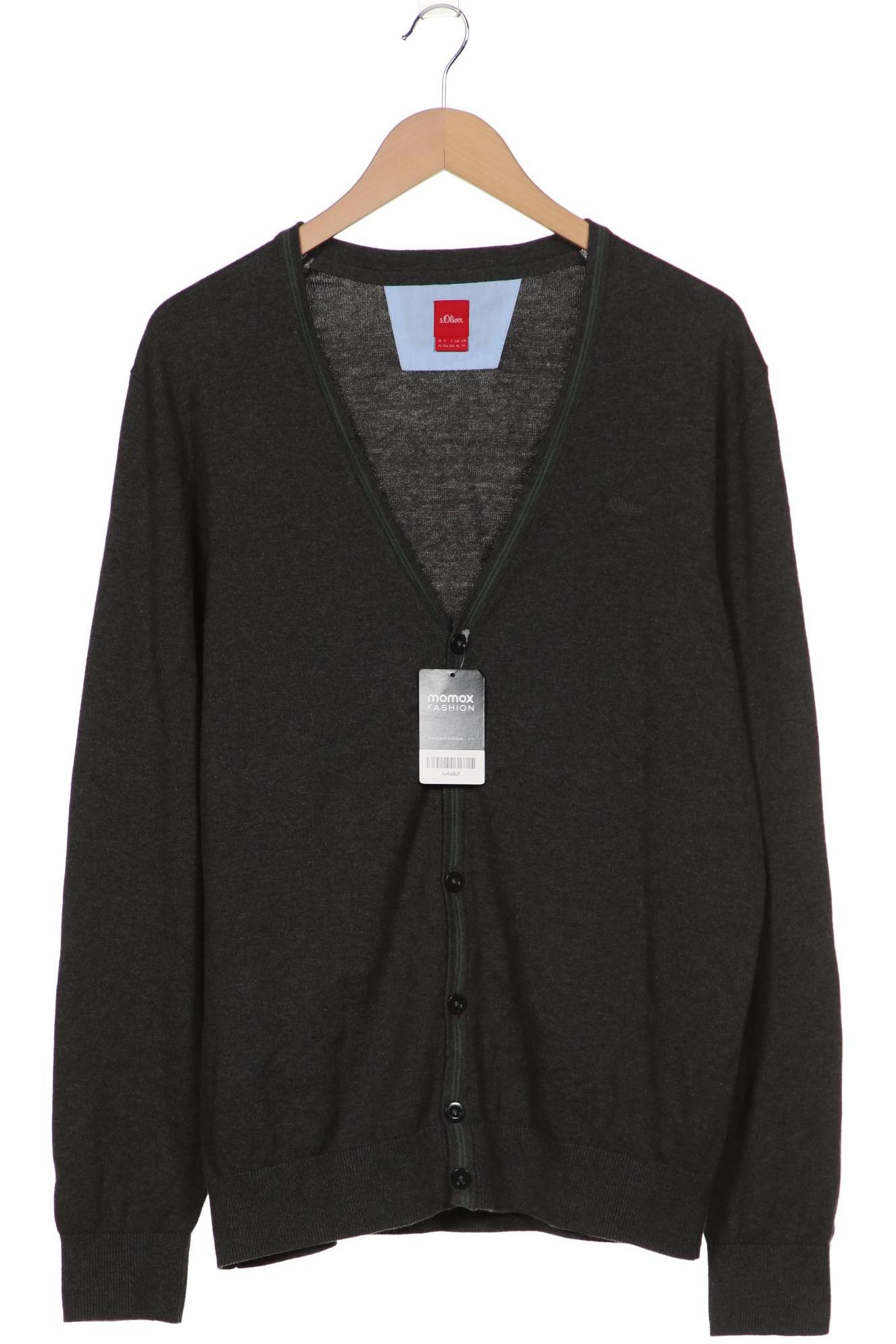 

s.Oliver Herren Strickjacke, grau, Gr. 54