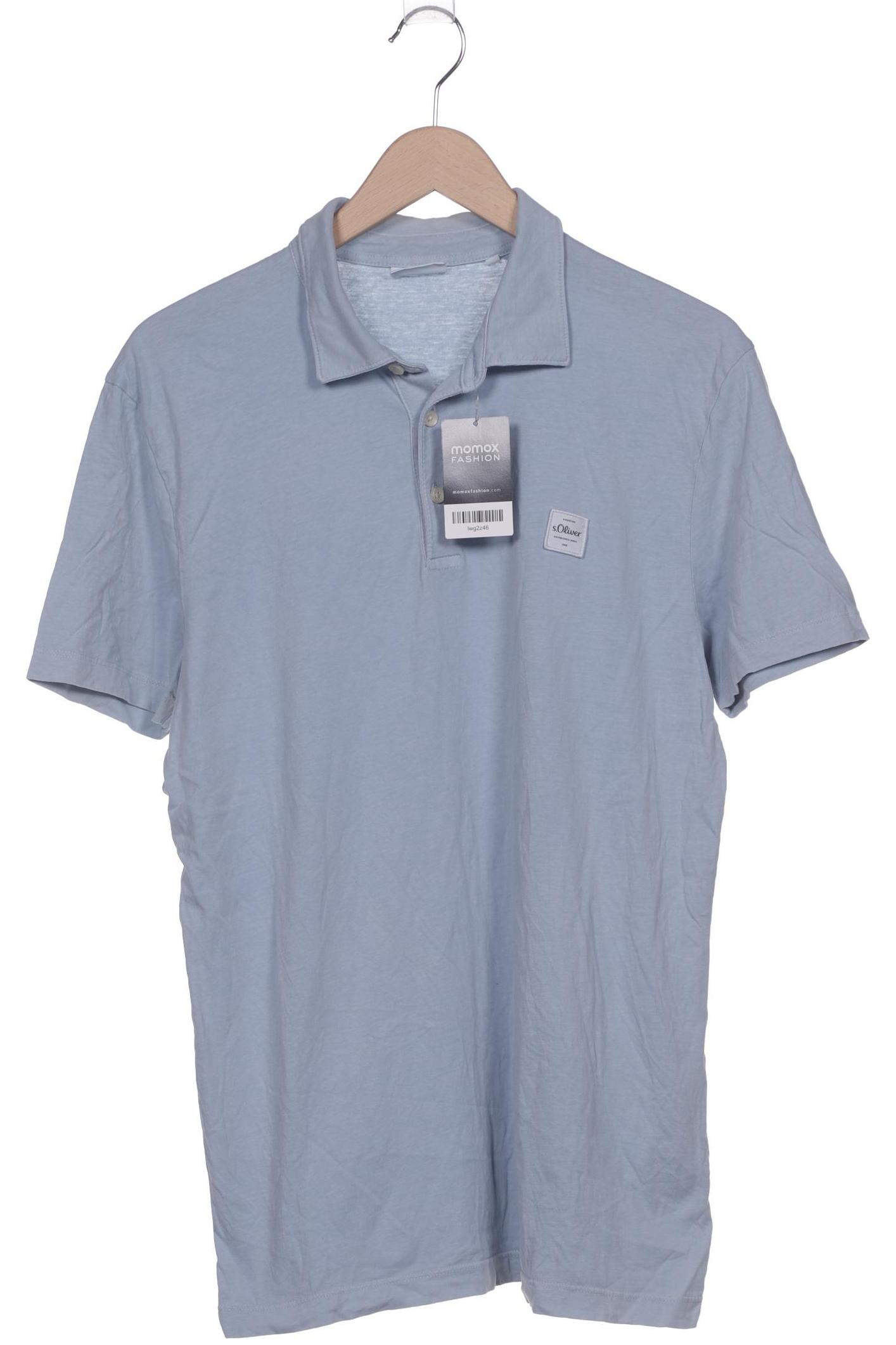 

s.Oliver Herren Poloshirt, hellblau, Gr. 52