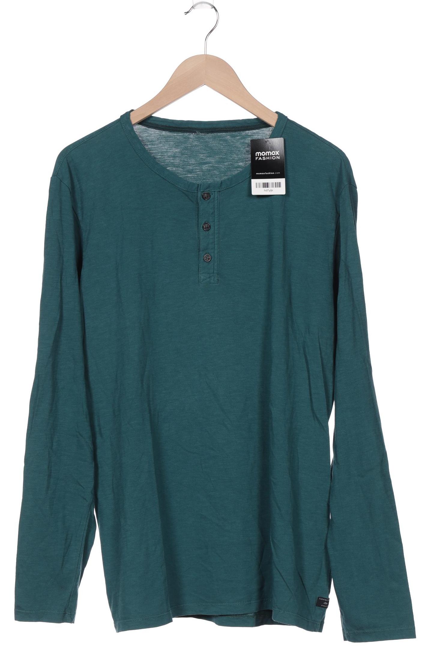 

s.Oliver Herren Langarmshirt, türkis, Gr. 56